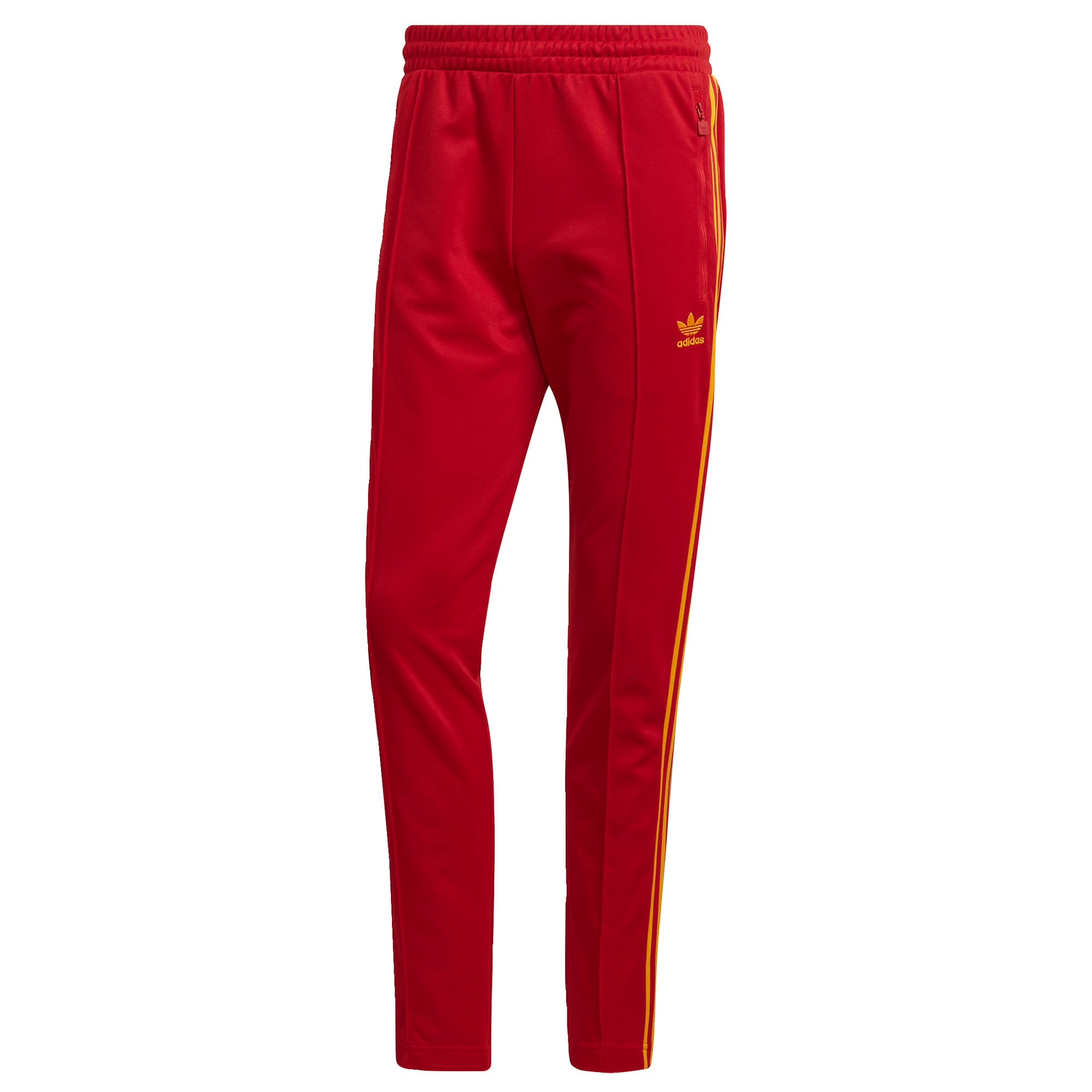 ADIDAS ORIGINALS Hlače 'Beckenbauer'  rumena / rdeča