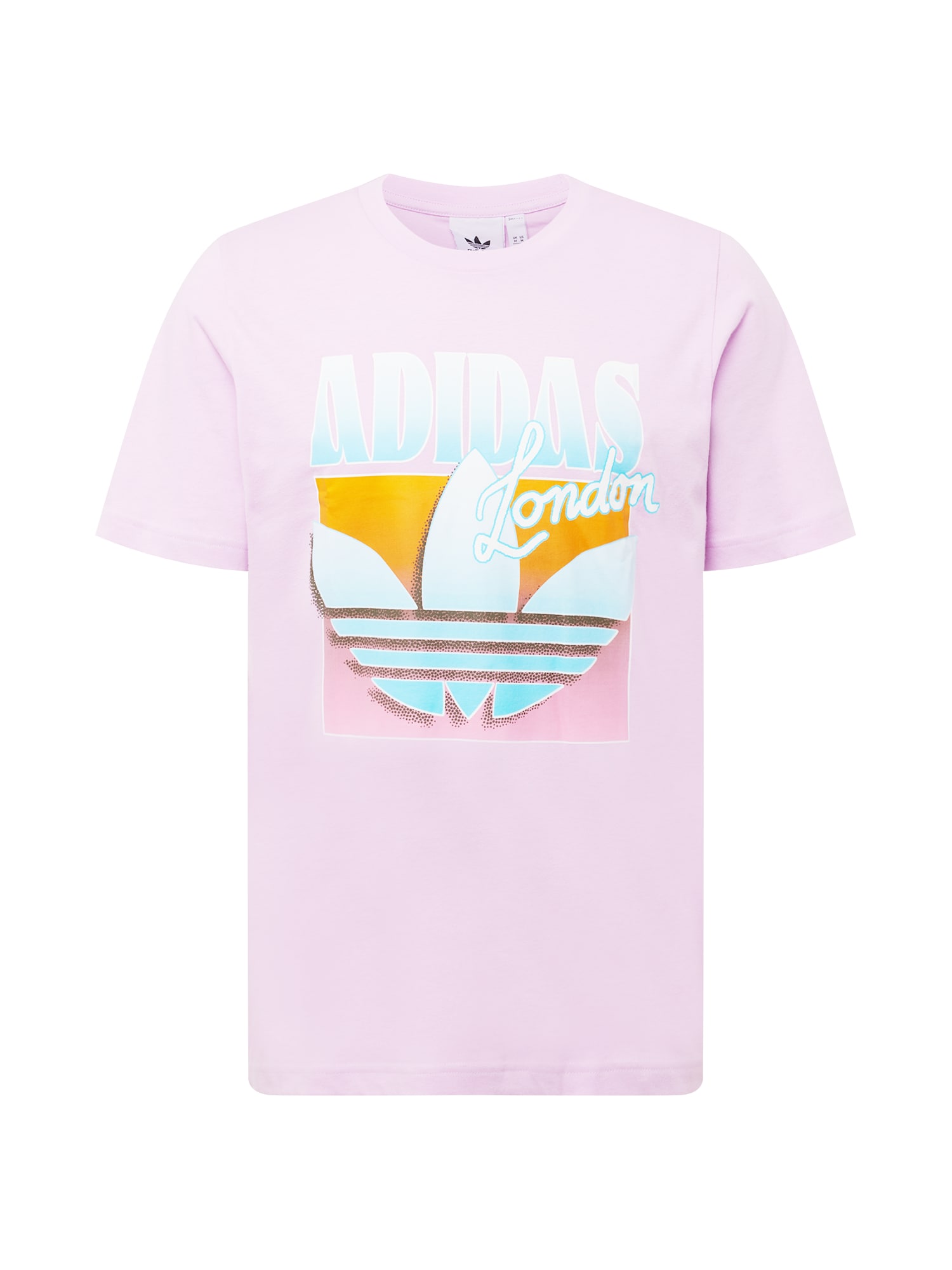 ADIDAS ORIGINALS Majica 'London'  voda / gorčica / orhideja / bela
