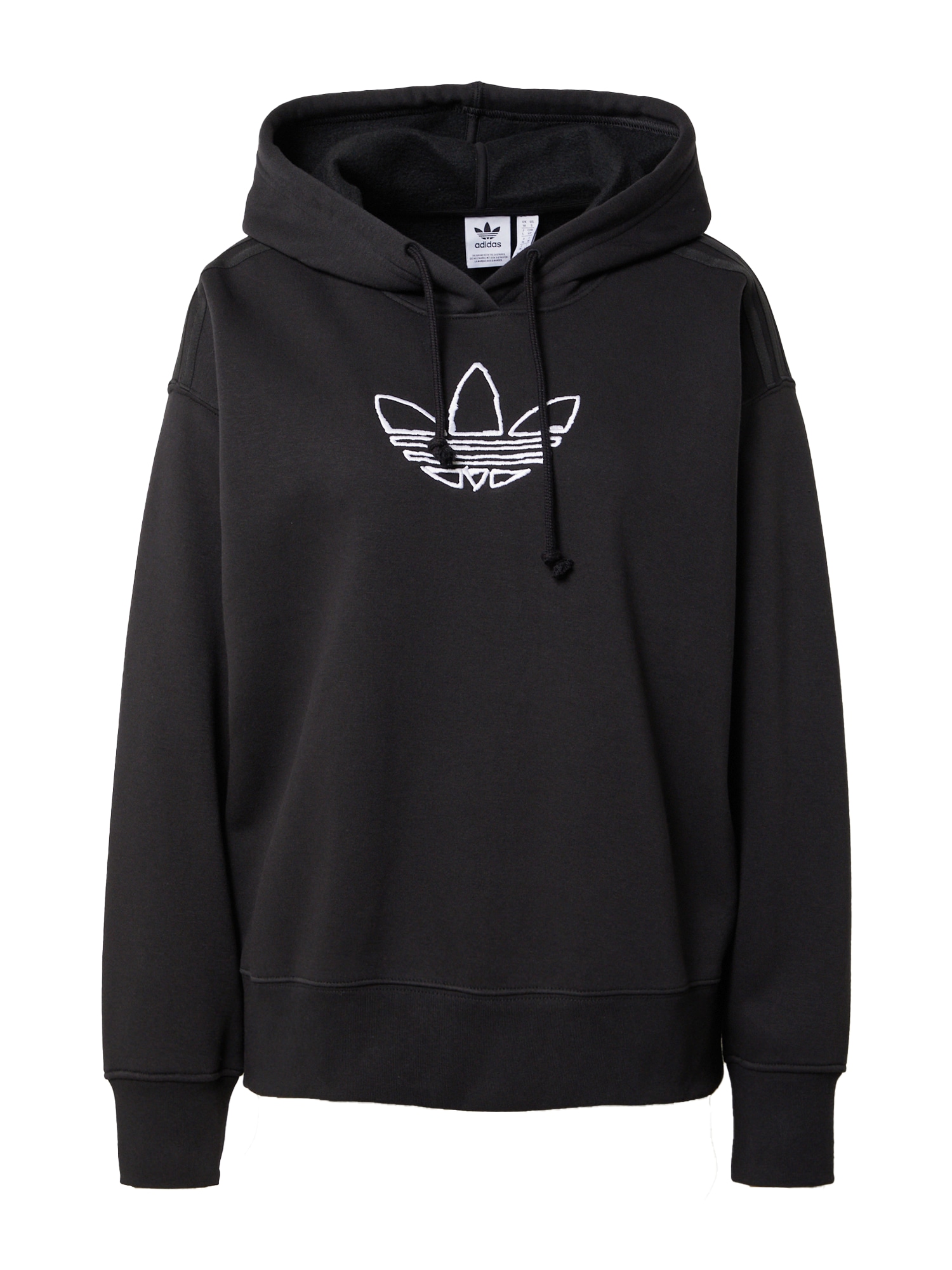 ADIDAS ORIGINALS Majica  črna / bela
