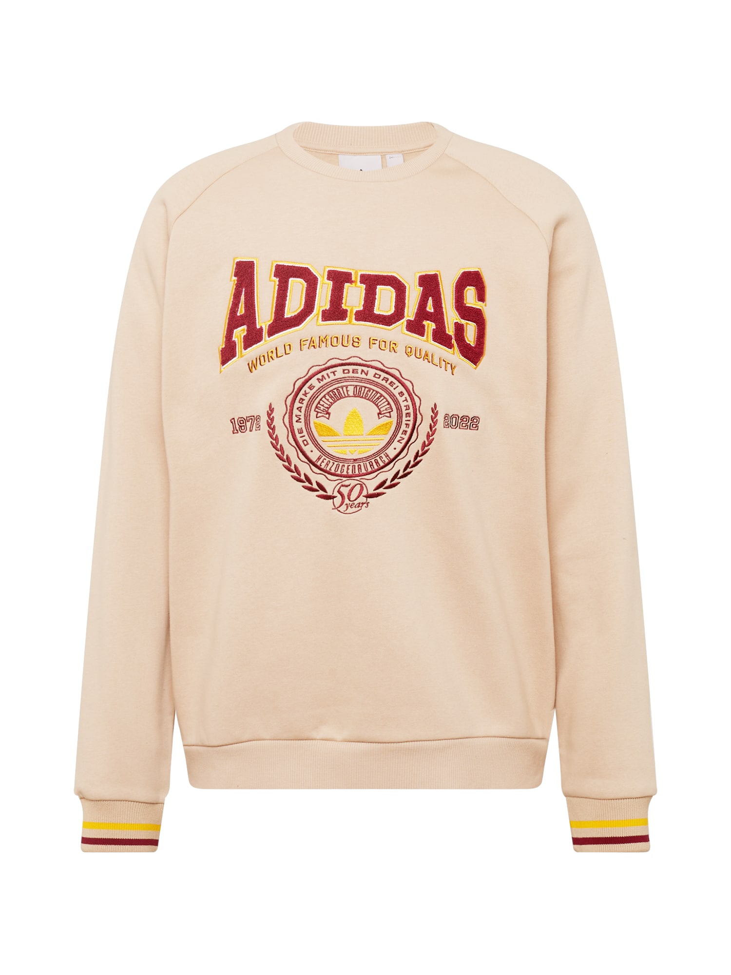 ADIDAS ORIGINALS Majica  kamela / apno / temno rdeča
