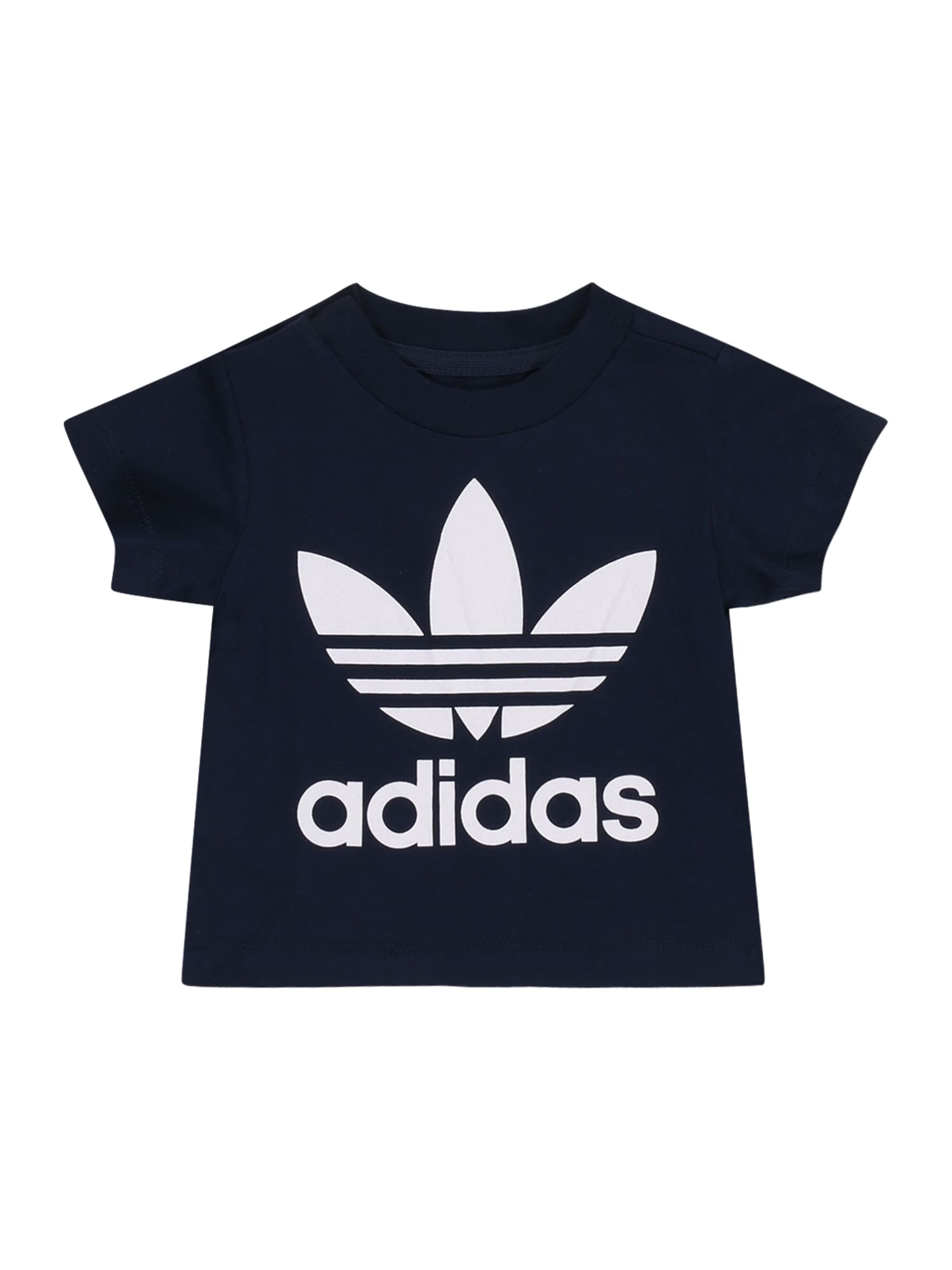 ADIDAS ORIGINALS Majica  mornarska / bela