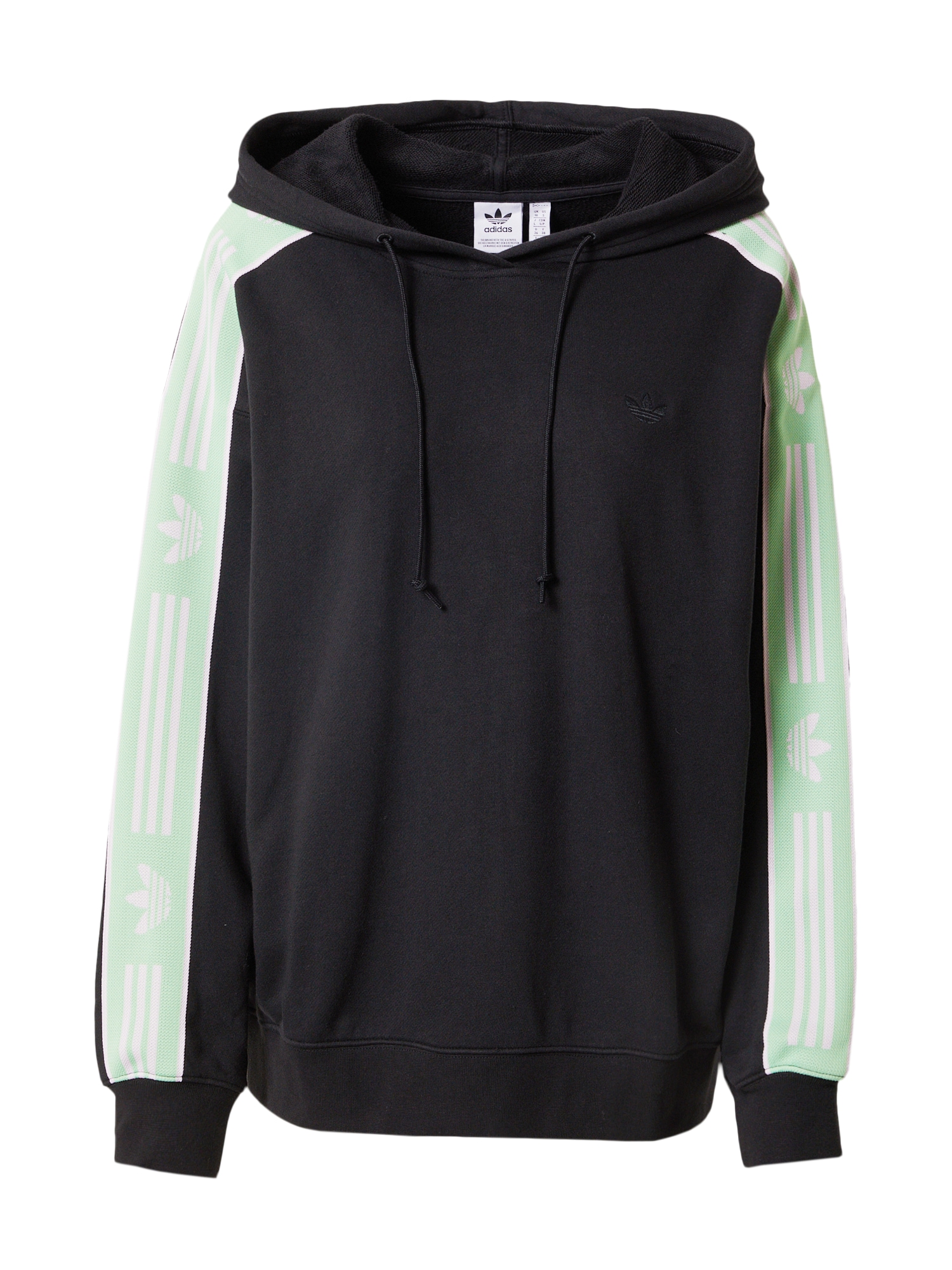 ADIDAS ORIGINALS Majica  pastelno zelena / črna / bela
