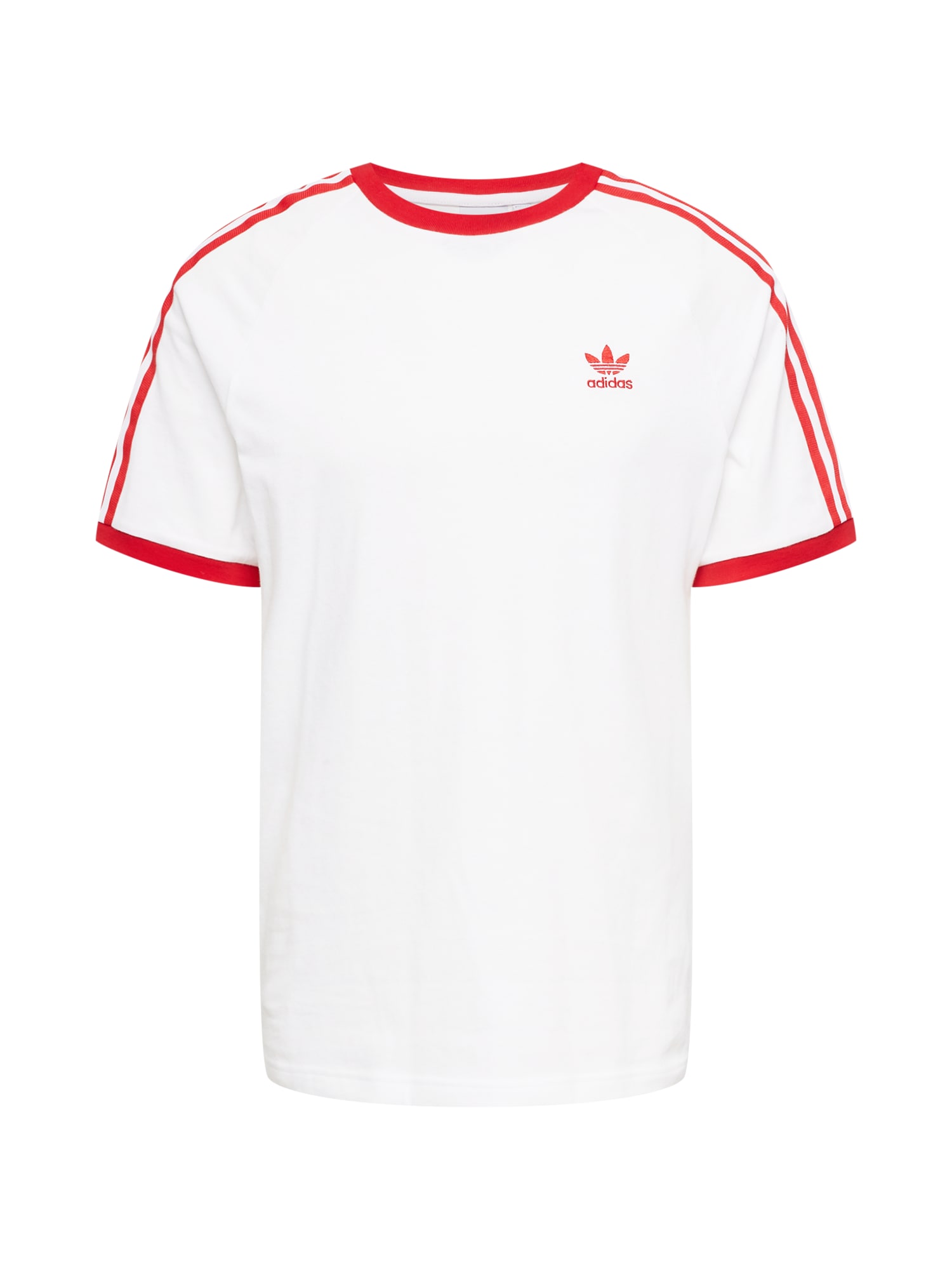 ADIDAS ORIGINALS Majica  rdeča / bela