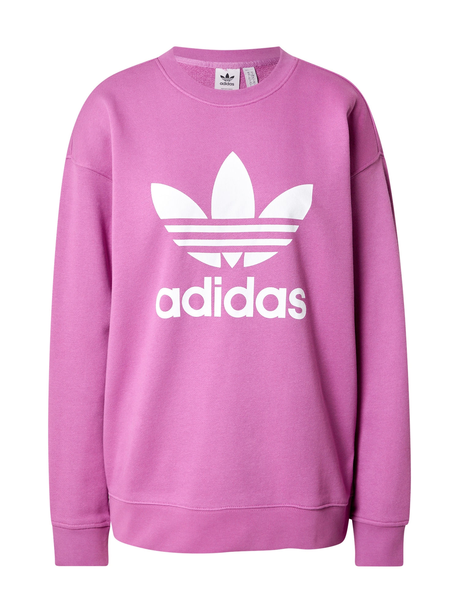 ADIDAS ORIGINALS Majica  svetlo lila / bela