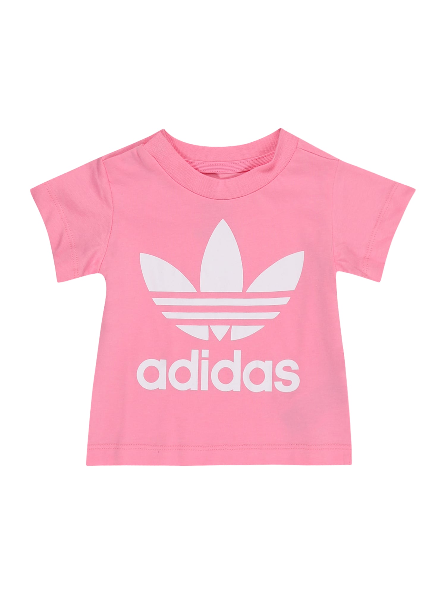ADIDAS ORIGINALS Majica  svetlo roza / bela