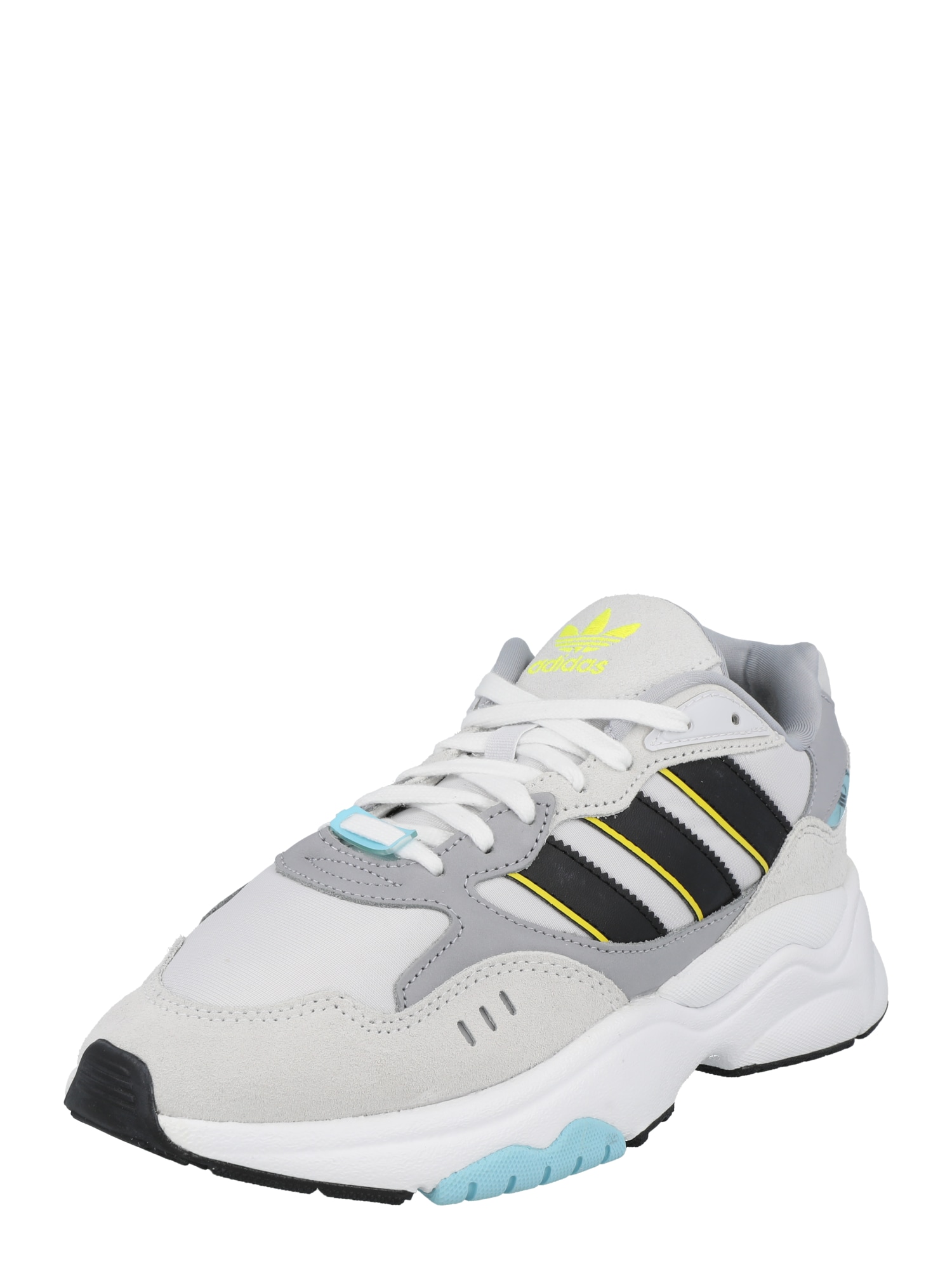 ADIDAS ORIGINALS Nizke superge 'RETROPY MYSTIQUE'  siva / svetlo siva / neonsko zelena / črna