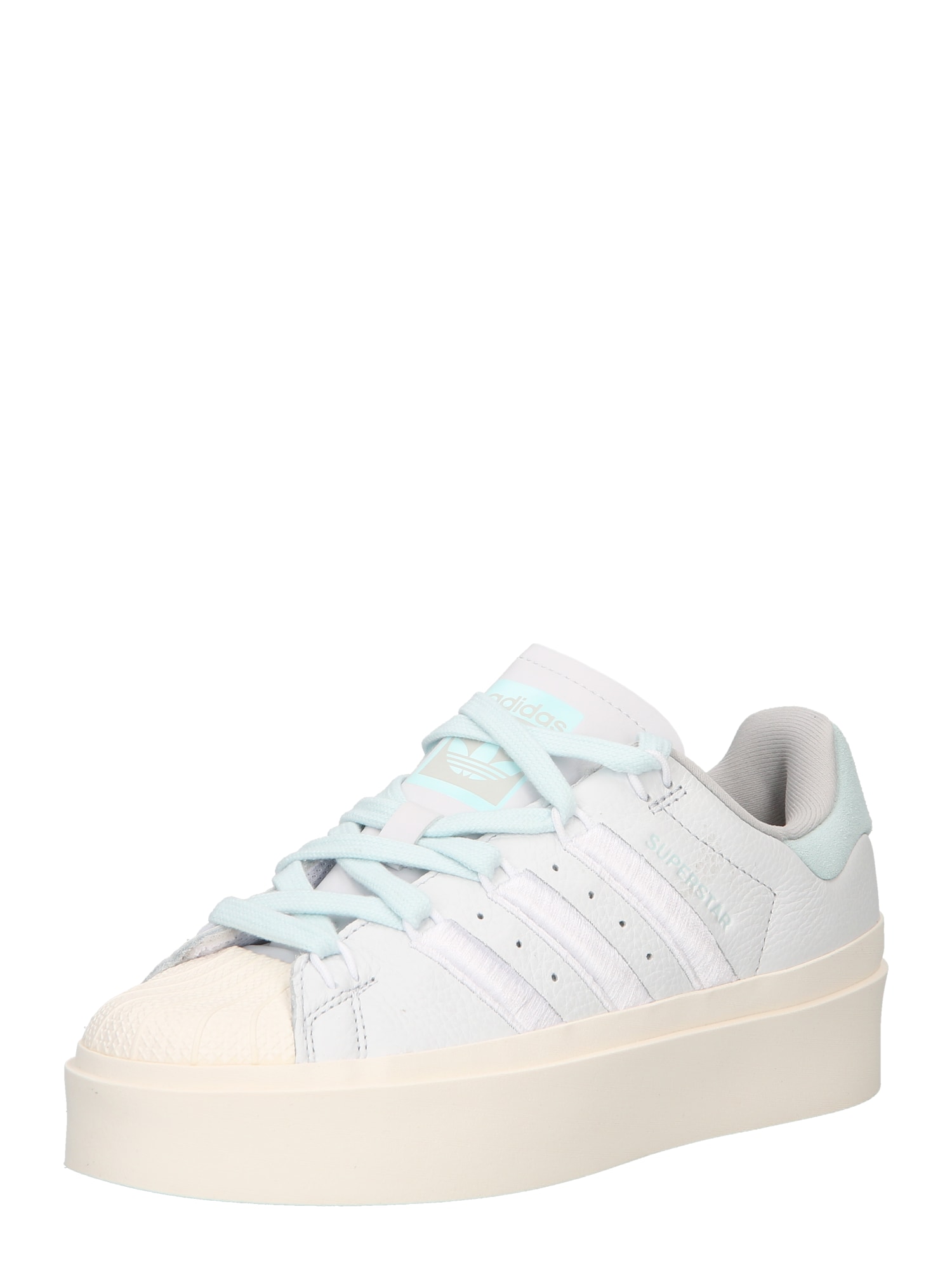 ADIDAS ORIGINALS Nizke superge 'SUPERSTAR BONEGA'  svetlo modra / bela