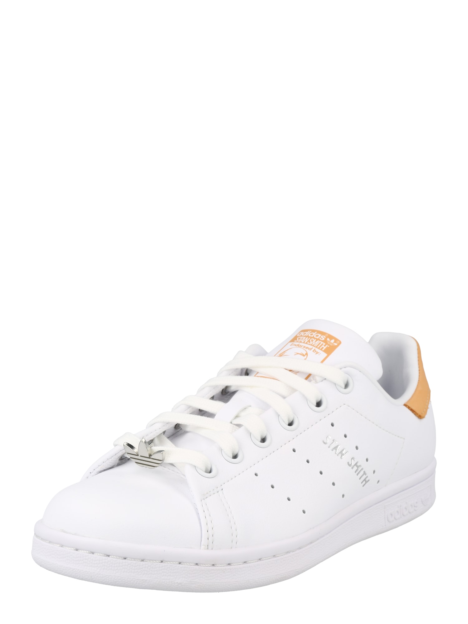 ADIDAS ORIGINALS Nizke superge 'Stan Smith'  oranžna / bela