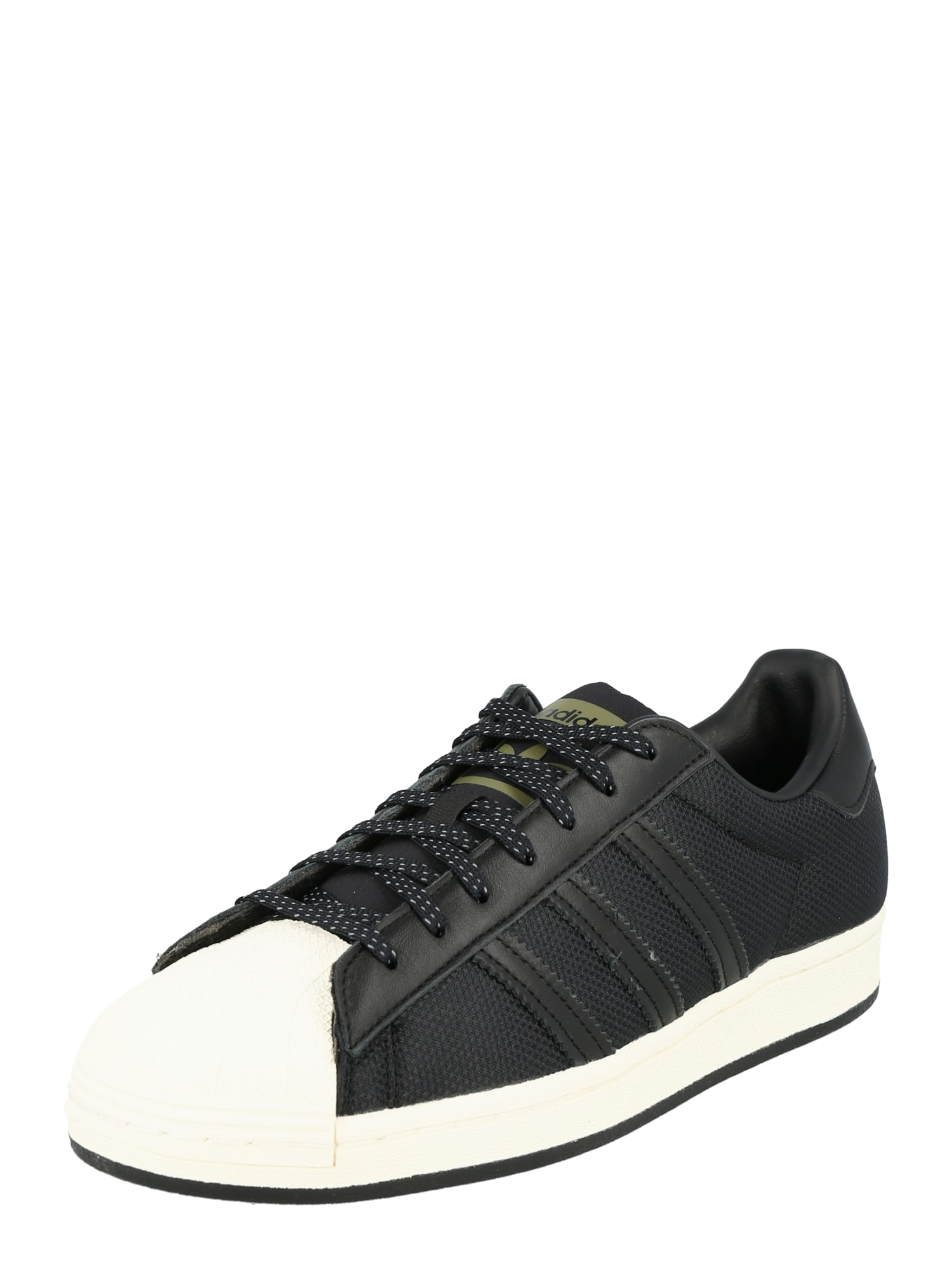 ADIDAS ORIGINALS Nizke superge 'Superstar'  oliva / črna / bela