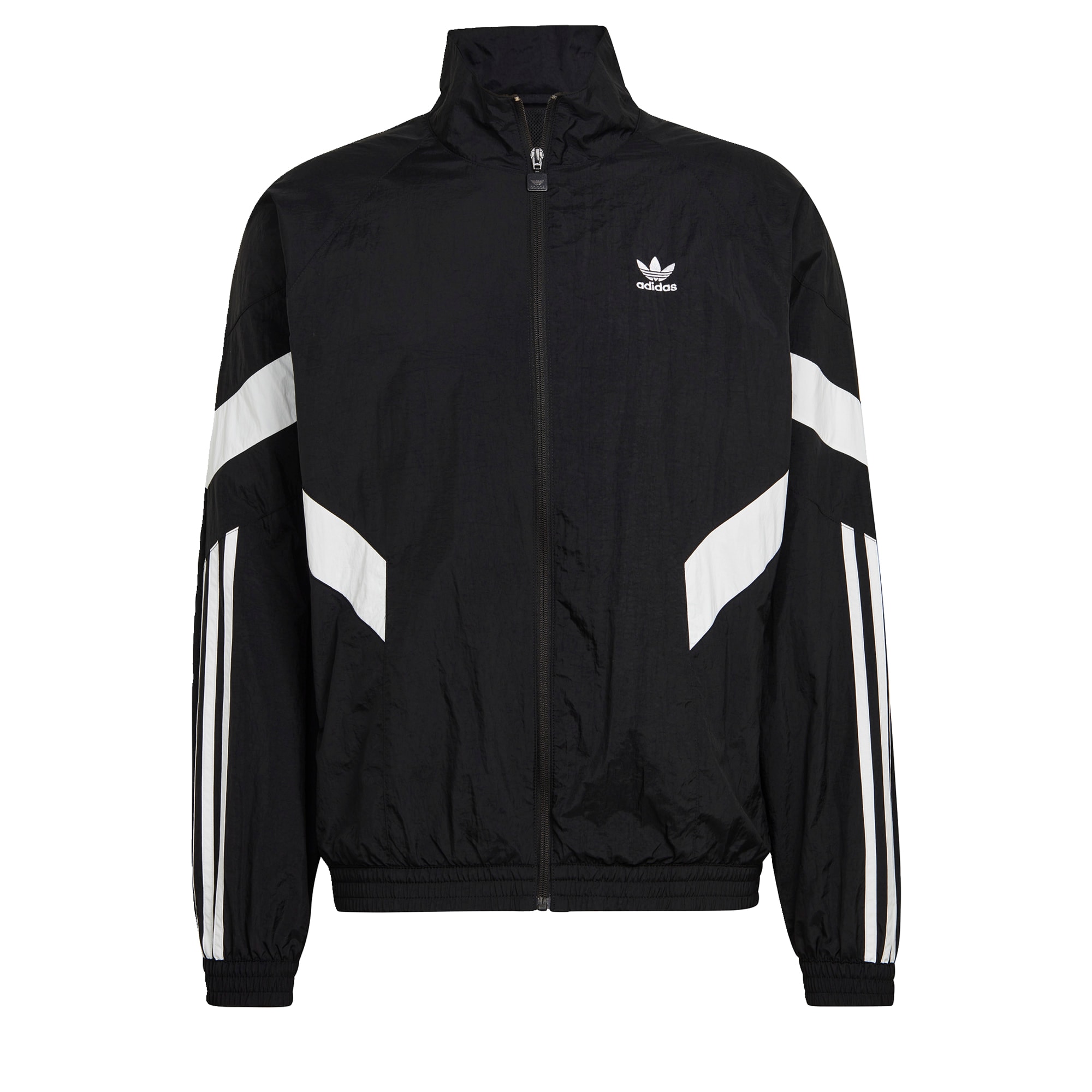 ADIDAS ORIGINALS Prehodna jakna 'Rekive'  črna / bela
