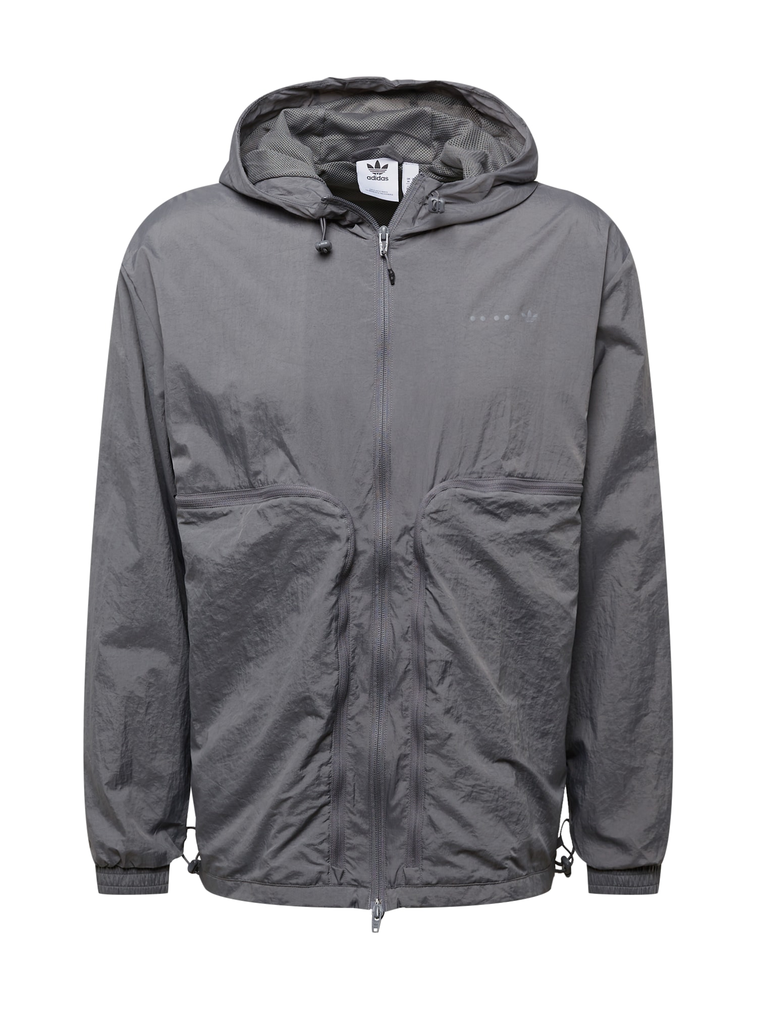 ADIDAS ORIGINALS Prehodna jakna  siva