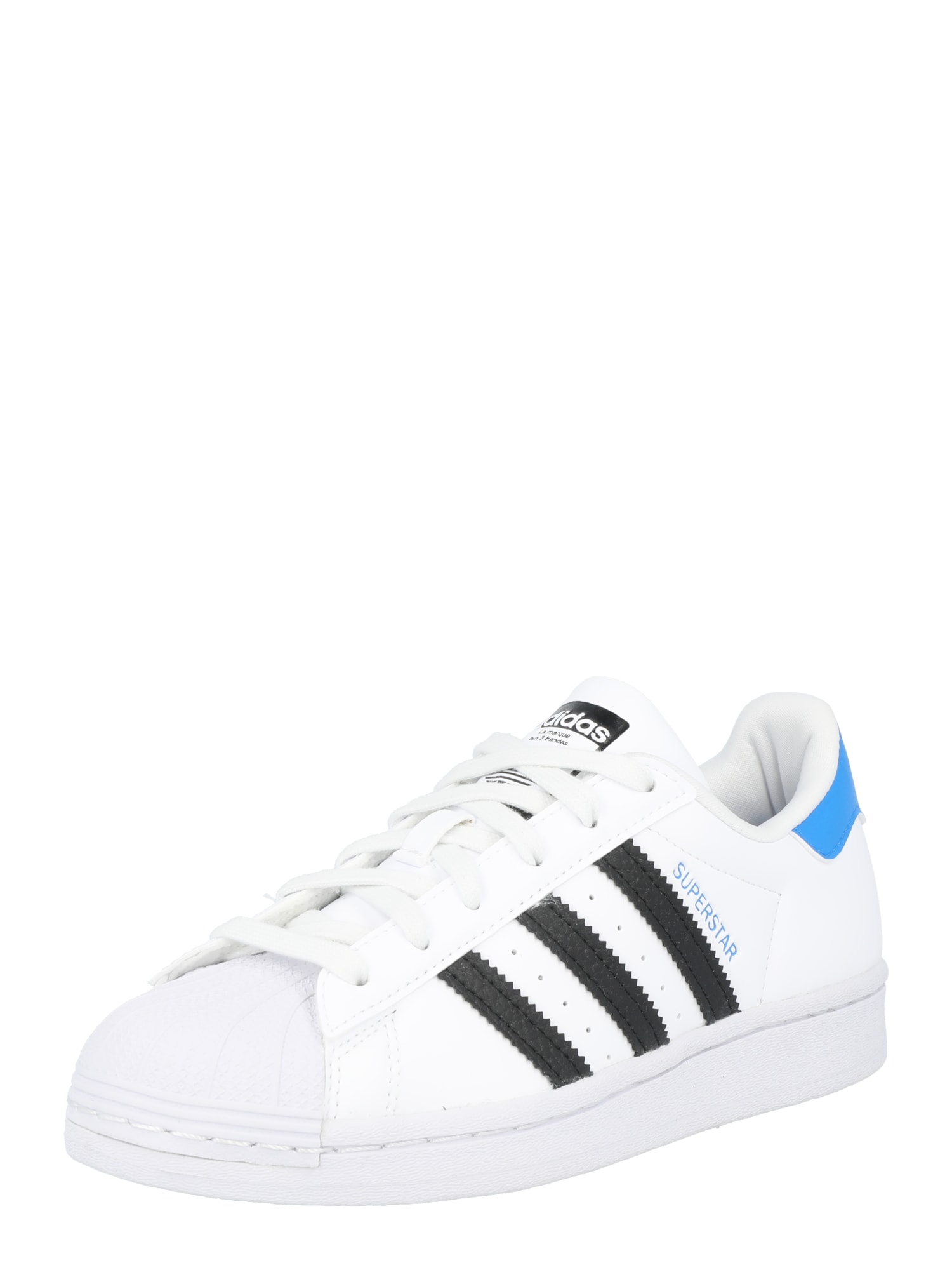 ADIDAS ORIGINALS Superge 'Superstar'  azur / črna / bela