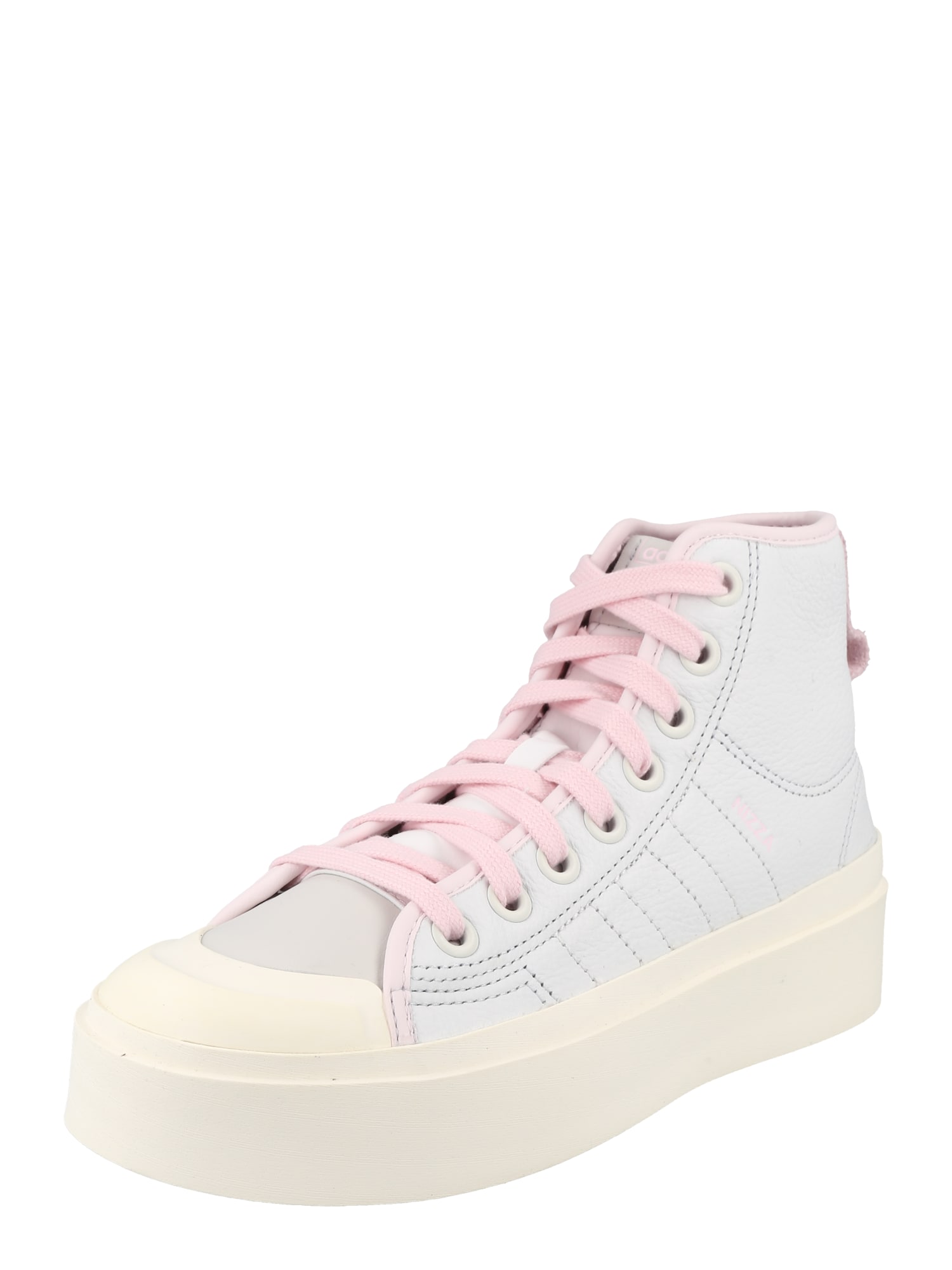 ADIDAS ORIGINALS Visoke superge 'NIZZA BONEGA'  bež / roza / off-bela