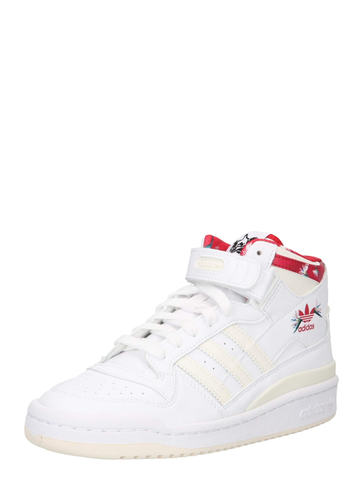 ADIDAS ORIGINALS Visoke superge  rdeča / črna / bela / off-bela