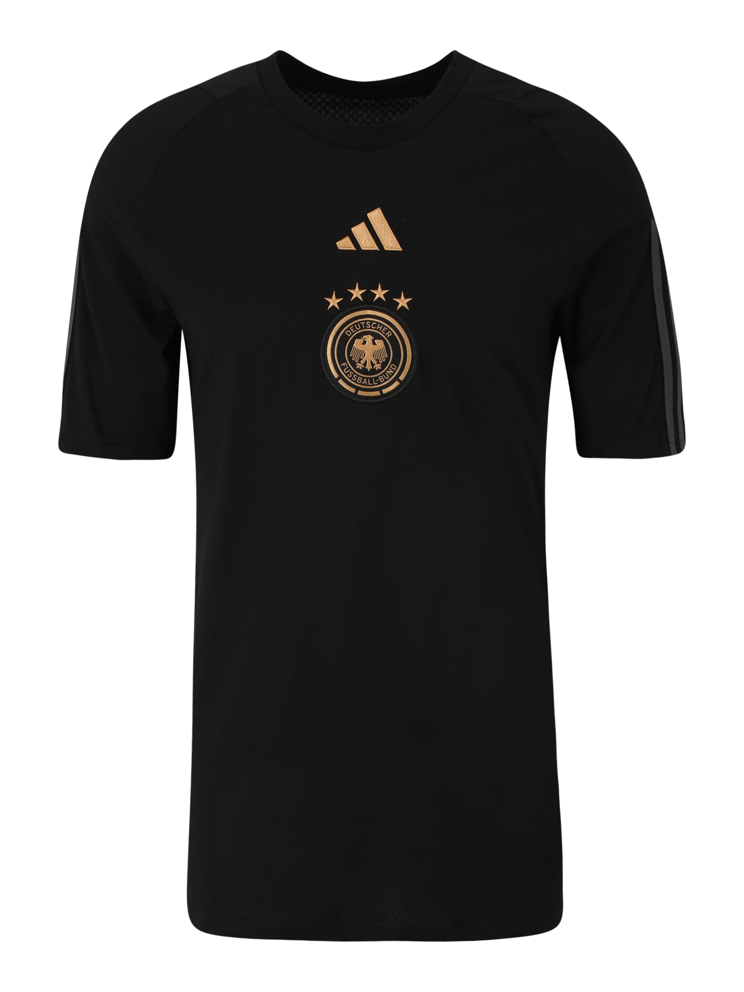 ADIDAS PERFORMANCE Funkcionalna majica 'DFB'  zlata / siva / črna