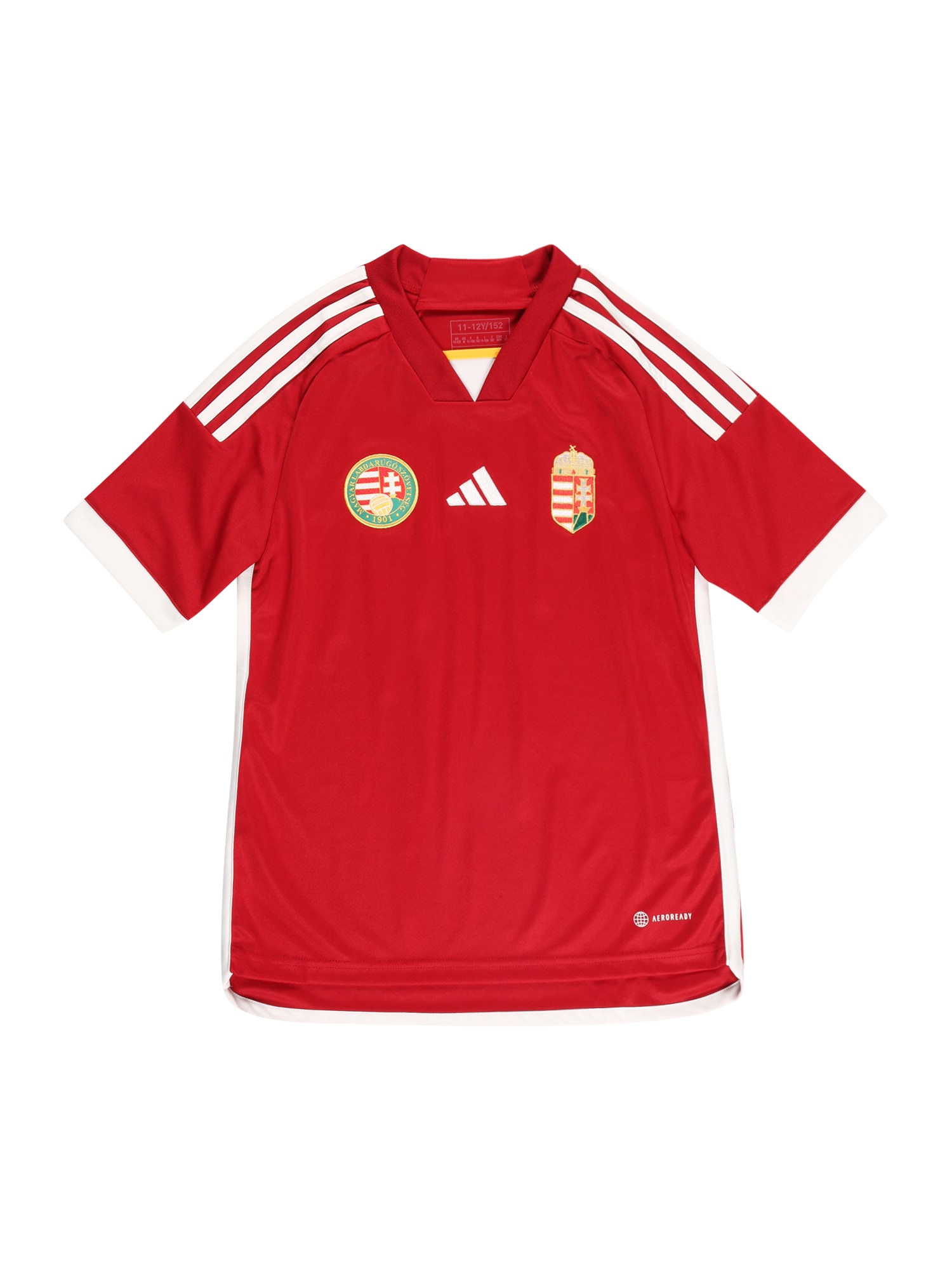 ADIDAS PERFORMANCE Funkcionalna majica 'Ungarn 22'  rdeča / off-bela