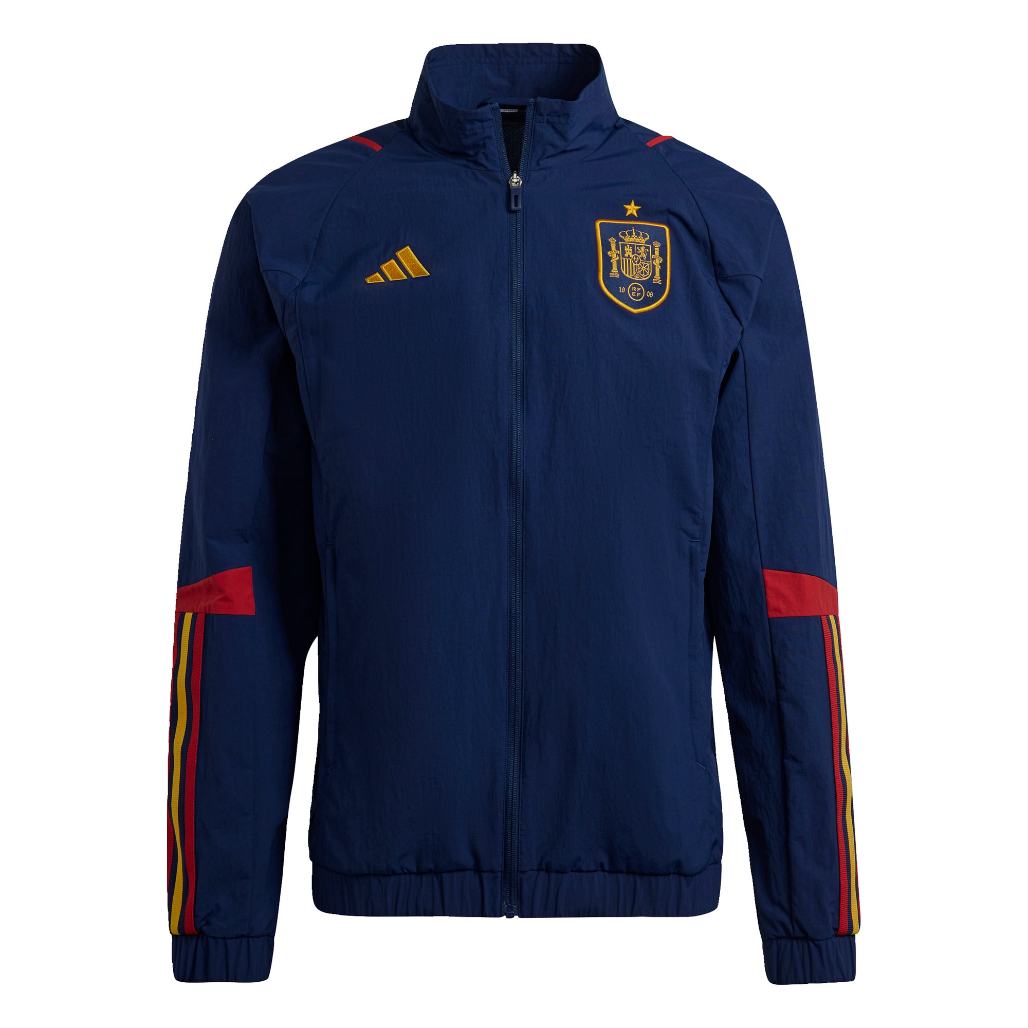 ADIDAS PERFORMANCE Športna jakna 'Spanien Travel'  modra / rumena / rdeča