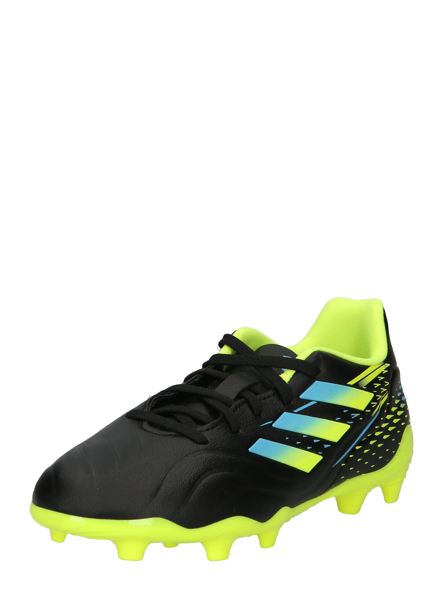 ADIDAS PERFORMANCE Športni čevelj 'COPA SENSE 3'  svetlo modra / neonsko rumena / črna