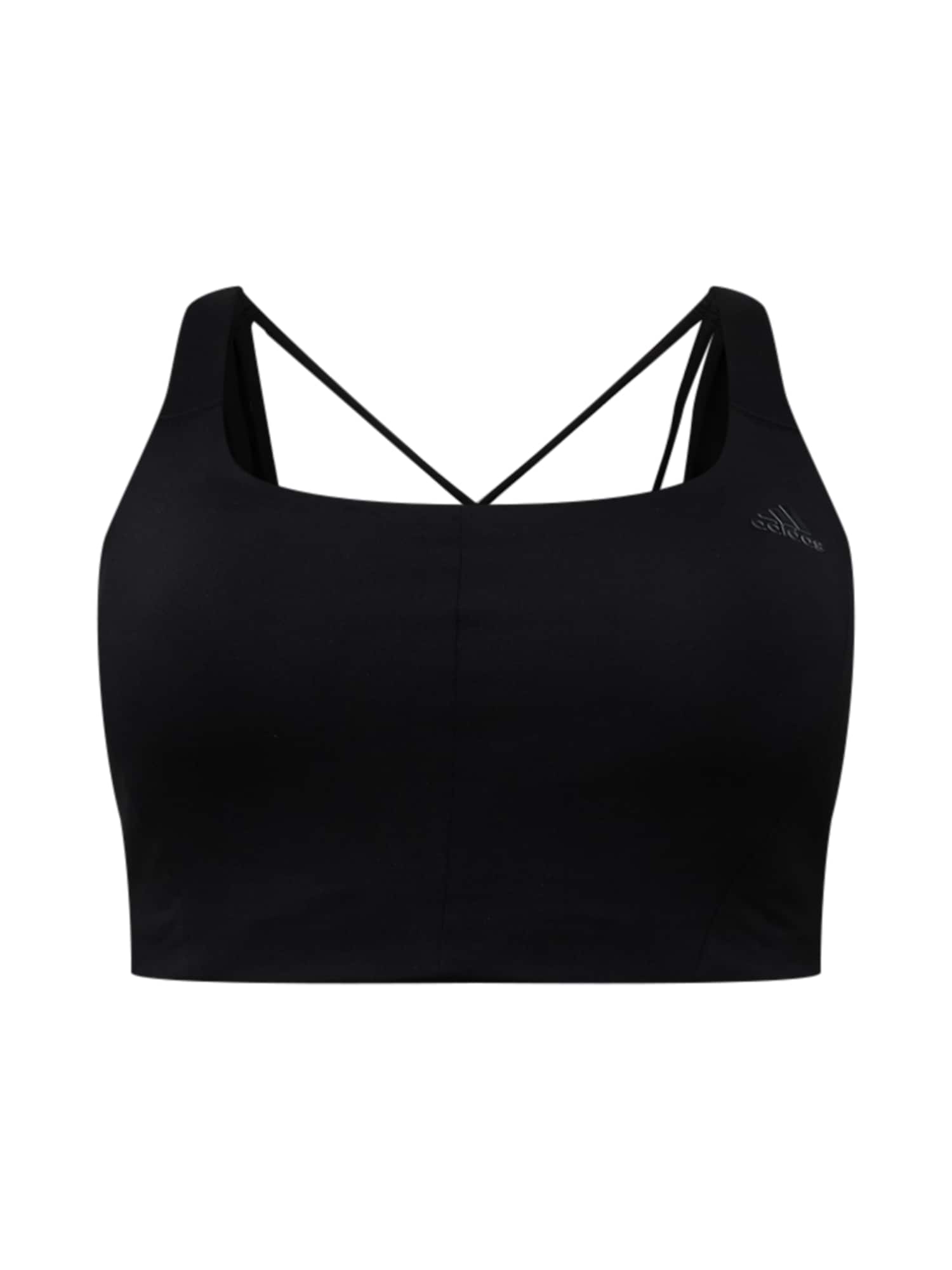 ADIDAS PERFORMANCE Športni nederček  črna