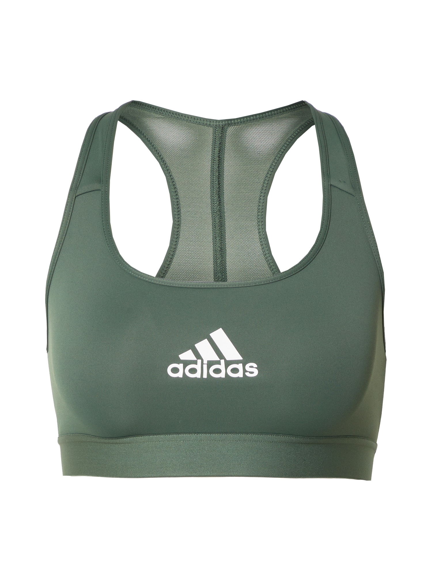 ADIDAS PERFORMANCE Športni nederček  kaki / bela