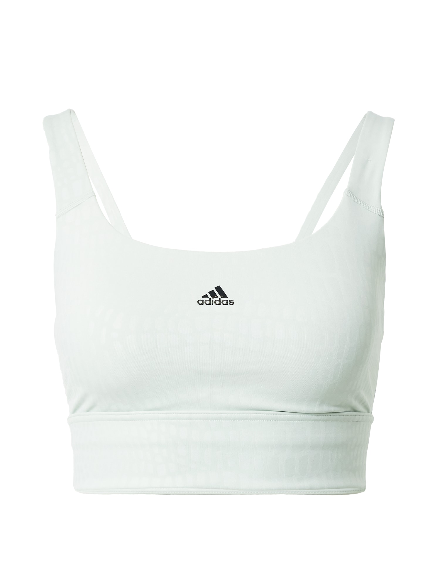 ADIDAS PERFORMANCE Športni nederček  pastelno zelena / črna