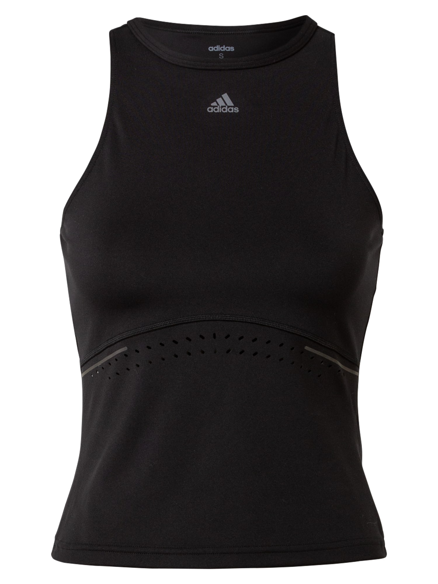 ADIDAS PERFORMANCE Športni top  siva / črna