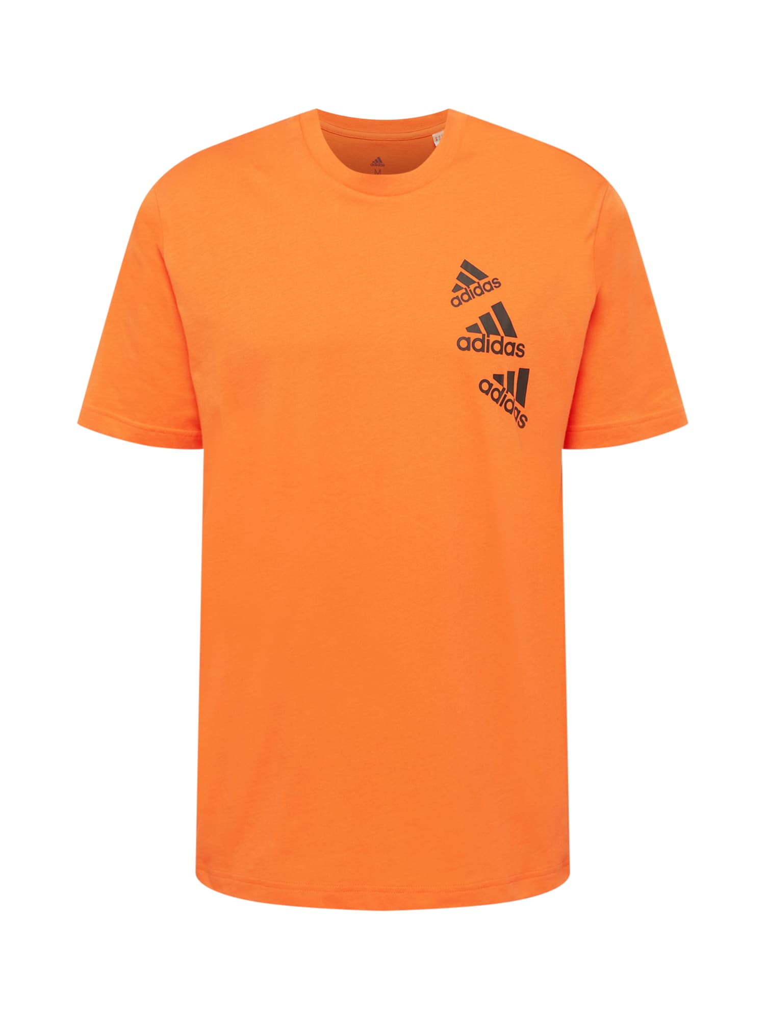 ADIDAS SPORTSWEAR Funkcionalna majica  oranžna / črna