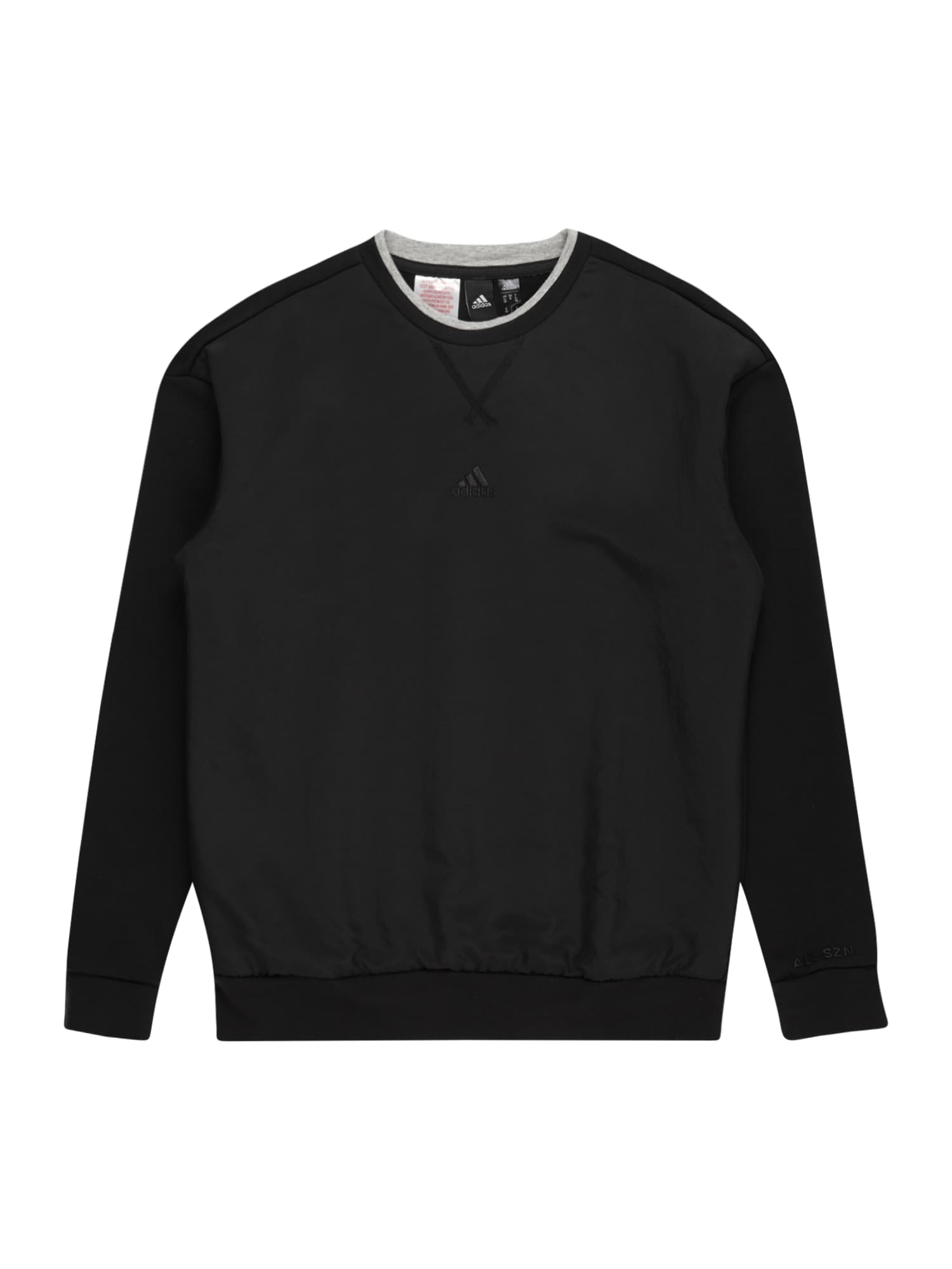 ADIDAS SPORTSWEAR Športna majica  siva / črna