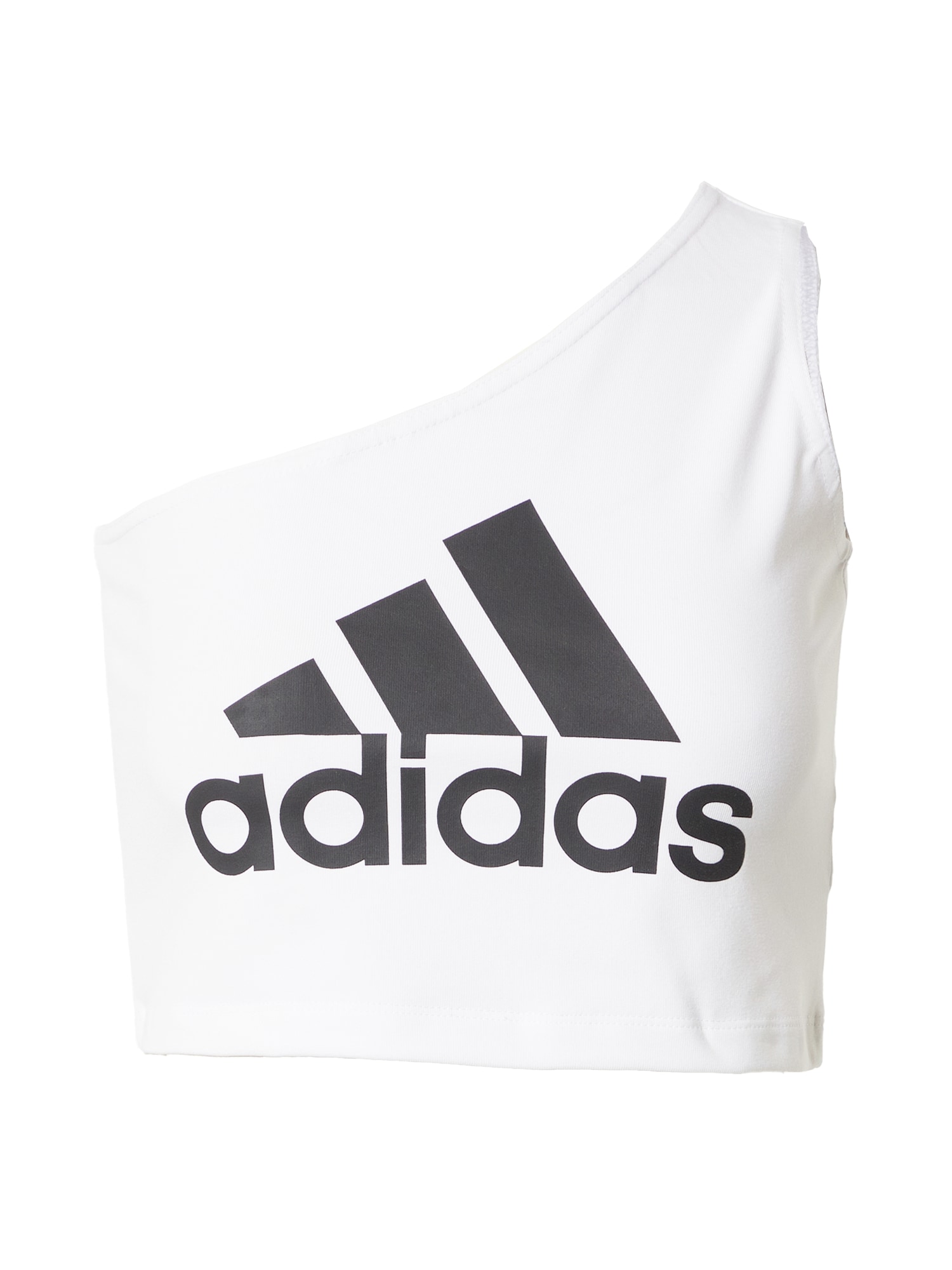 ADIDAS SPORTSWEAR Športni top  črna / bela