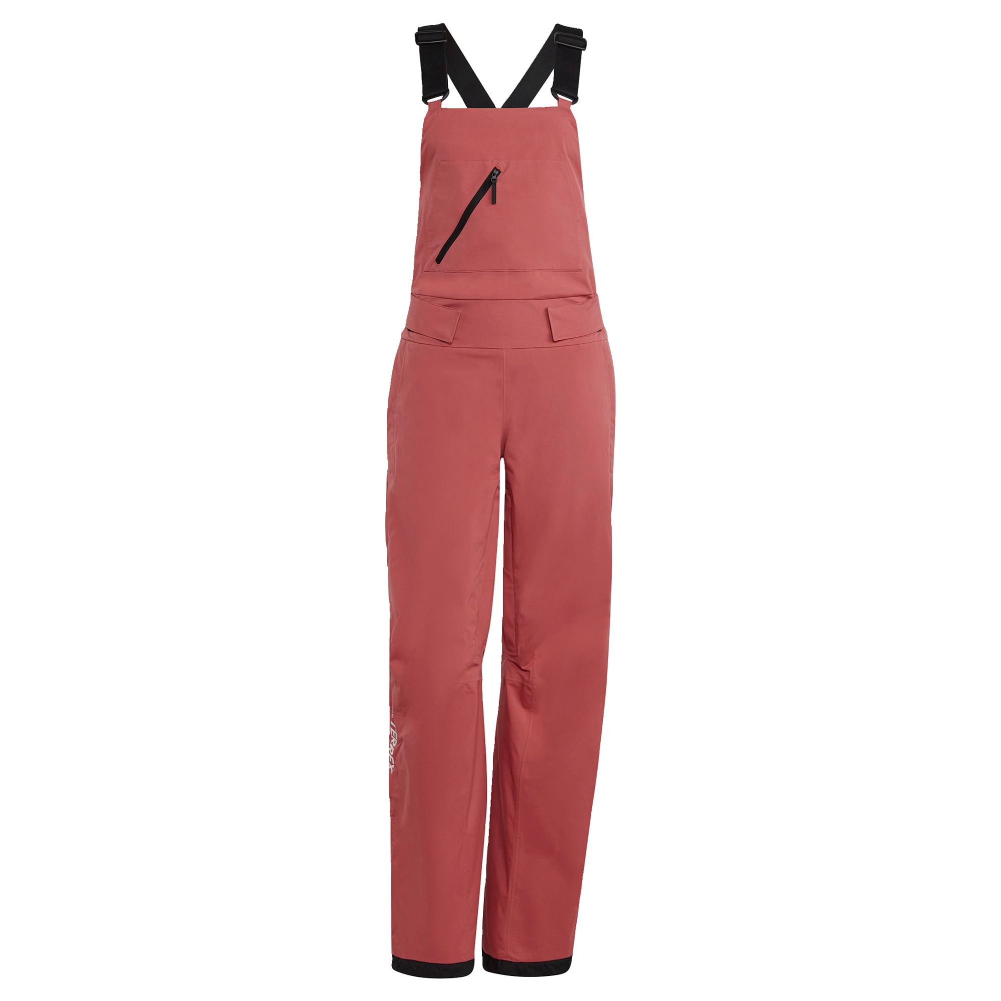 ADIDAS TERREX Outdoor hlače  pastelno rdeča / črna