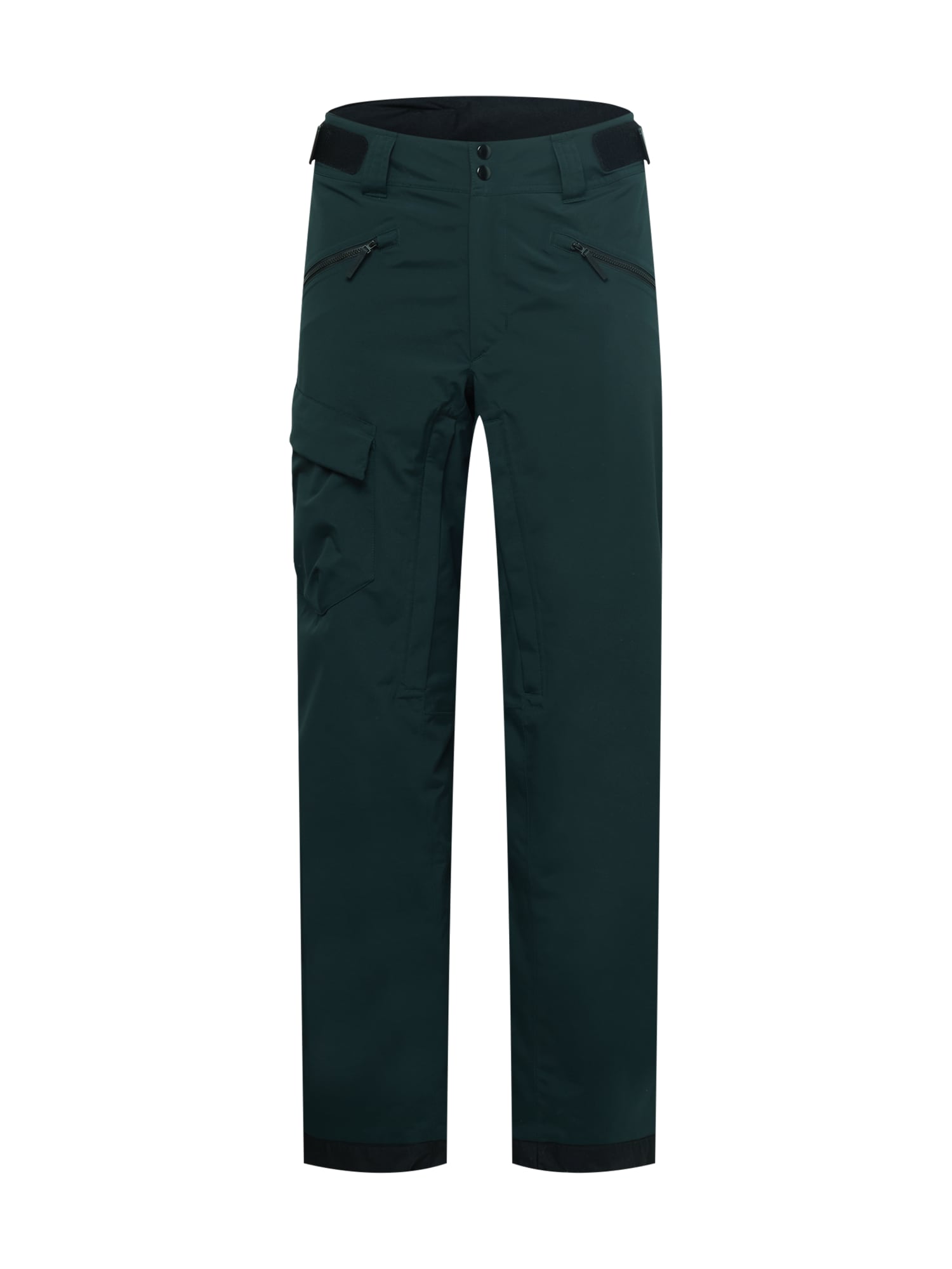 ADIDAS TERREX Športne hlače  svetlo siva / zelena / črna