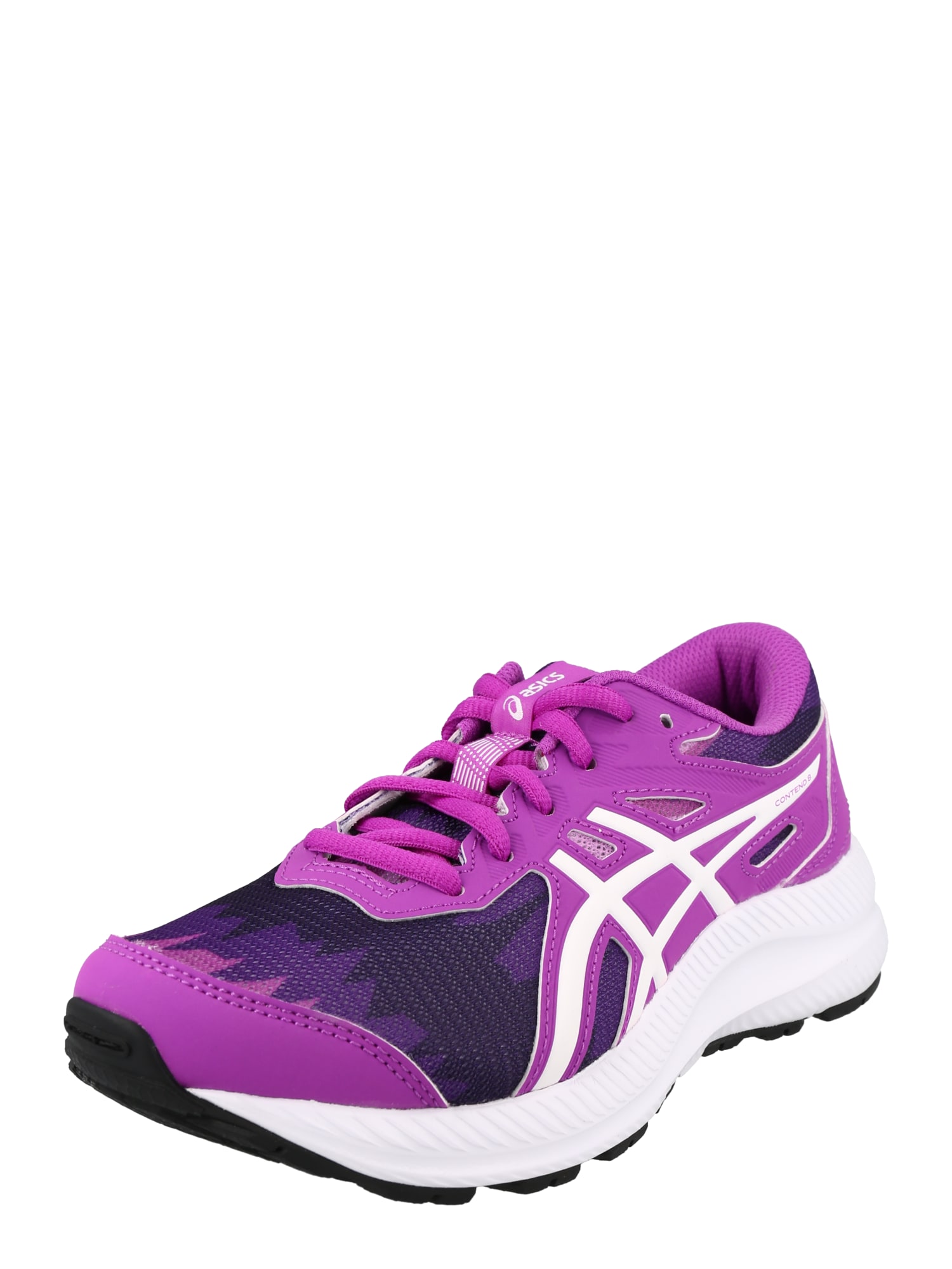 ASICS Športni čevelj 'CONTEND 8'  orhideja / temno liila / črna / bela