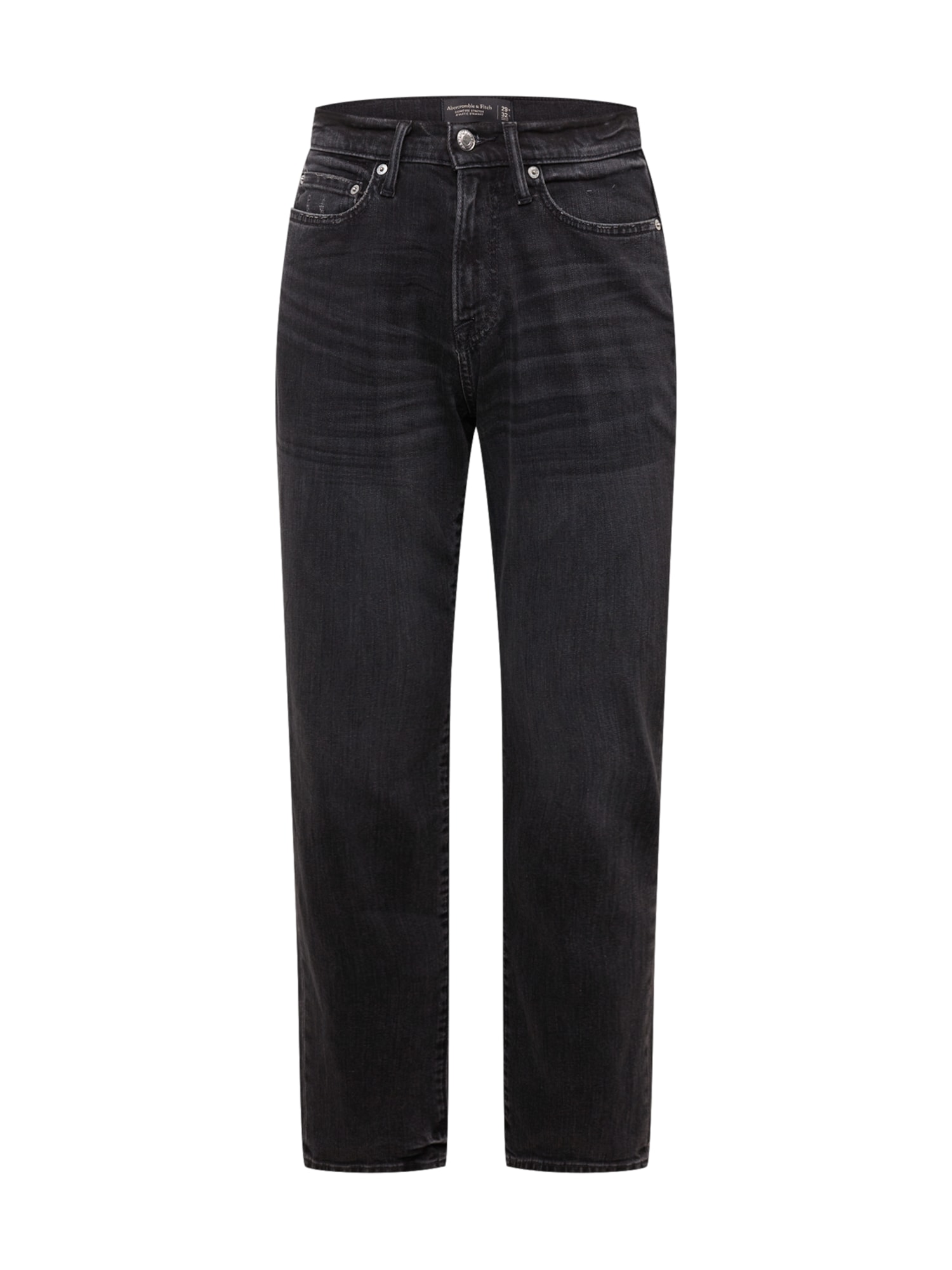 Abercrombie & Fitch Kavbojke  črn denim
