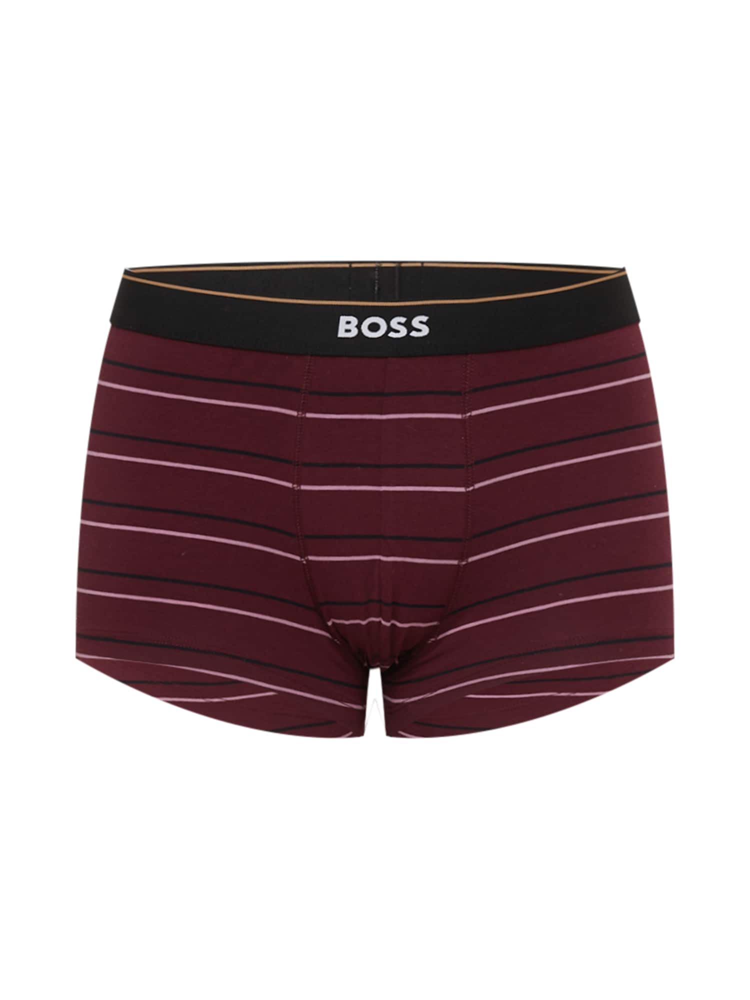 BOSS Black Boksarice  pastelno lila / rdeče vijolična / črna / bela