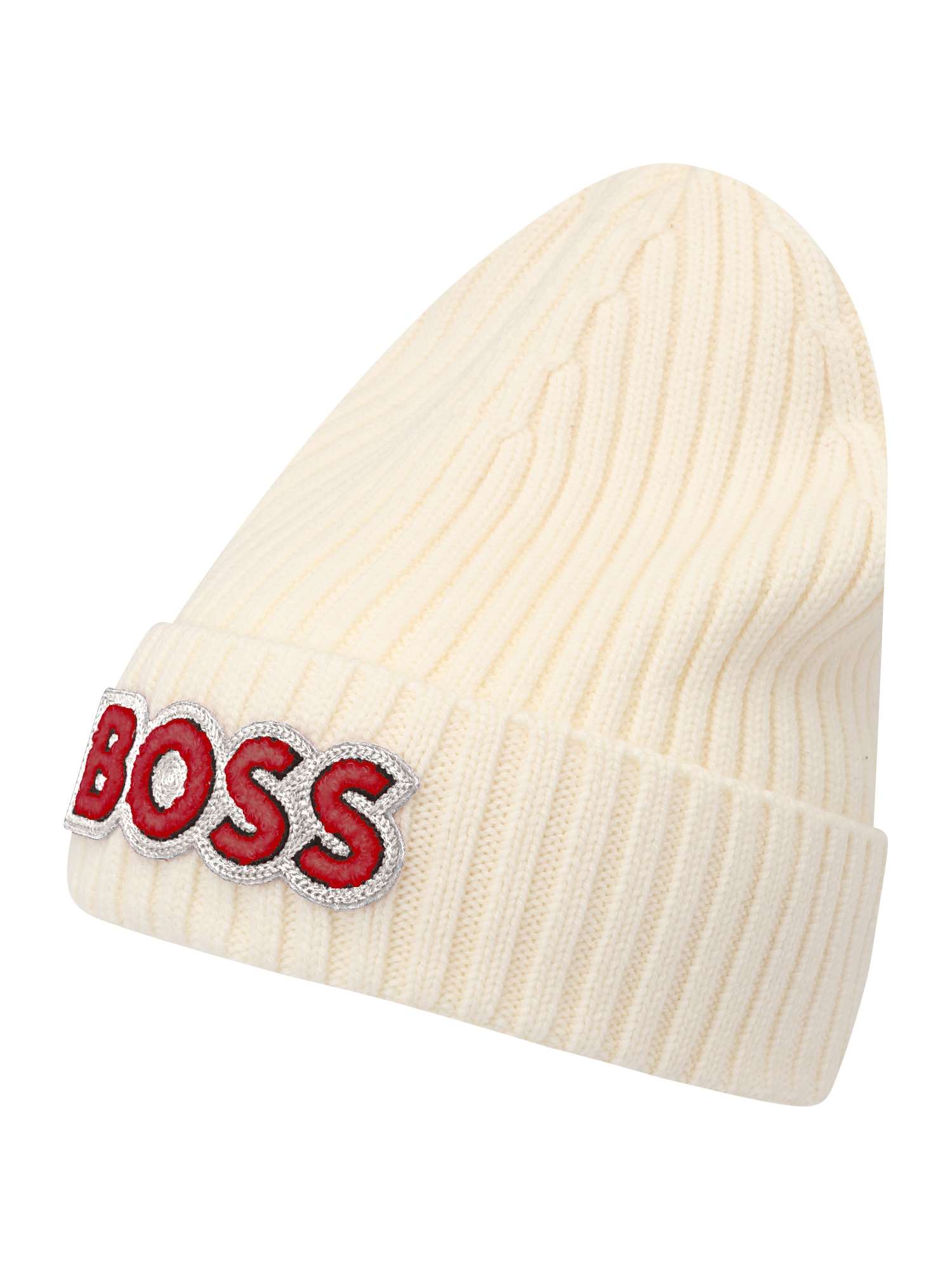 BOSS Orange Kape 'Zaryan'  rdeča / črna / volneno bela