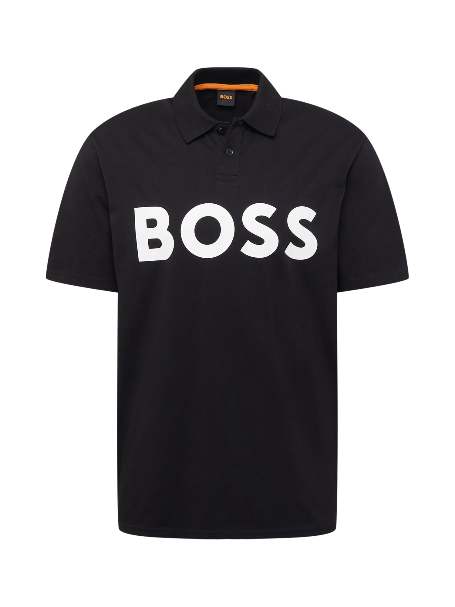 BOSS Orange Majica 'PeBigLogo'  črna / bela