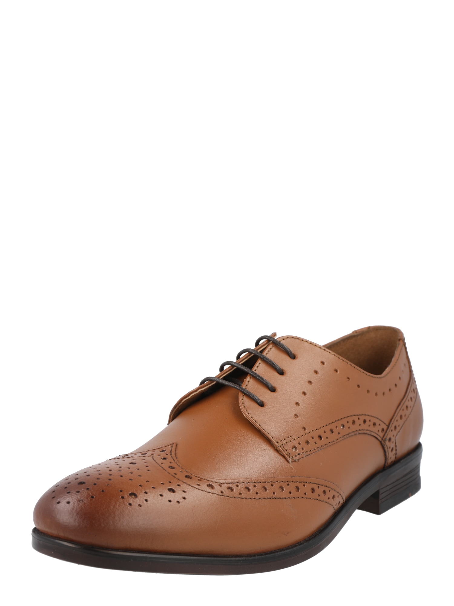 BURTON MENSWEAR LONDON Čevlji na vezalke  karamel