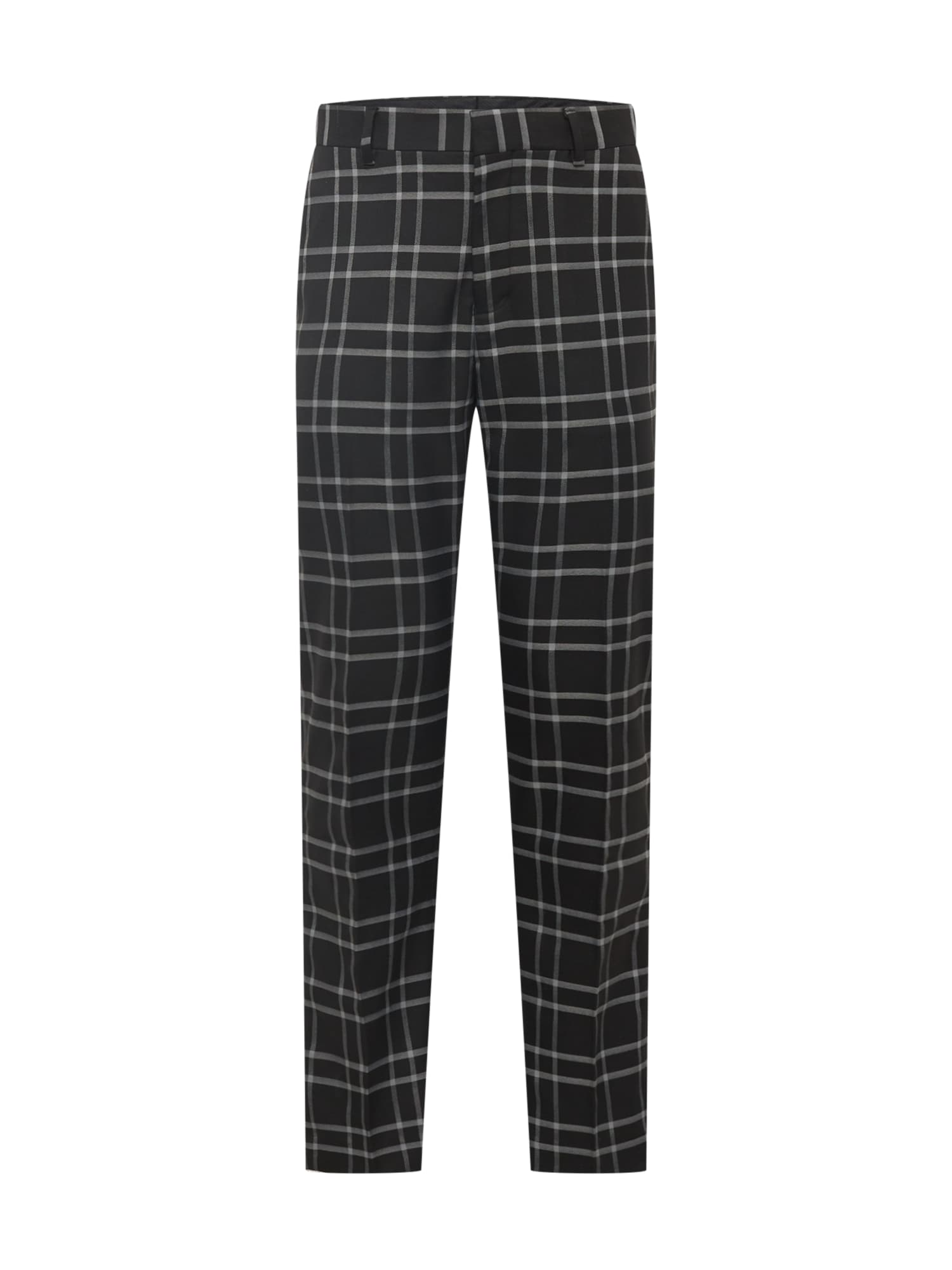 BURTON MENSWEAR LONDON Chino hlače  siva / črna