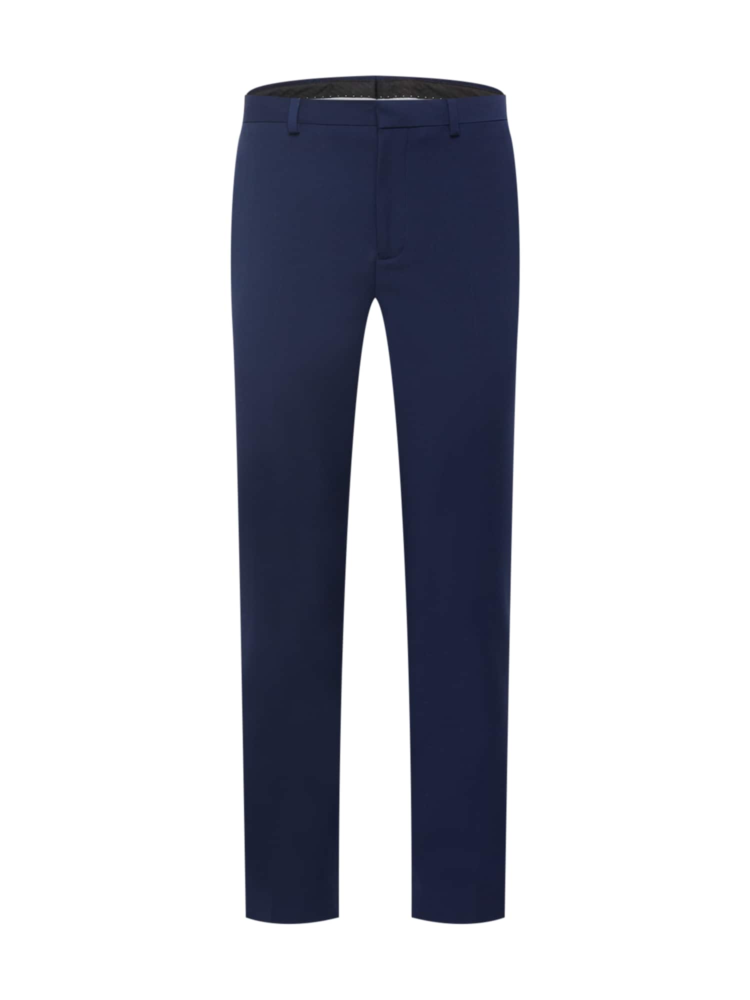 BURTON MENSWEAR LONDON Chino hlače  temno modra