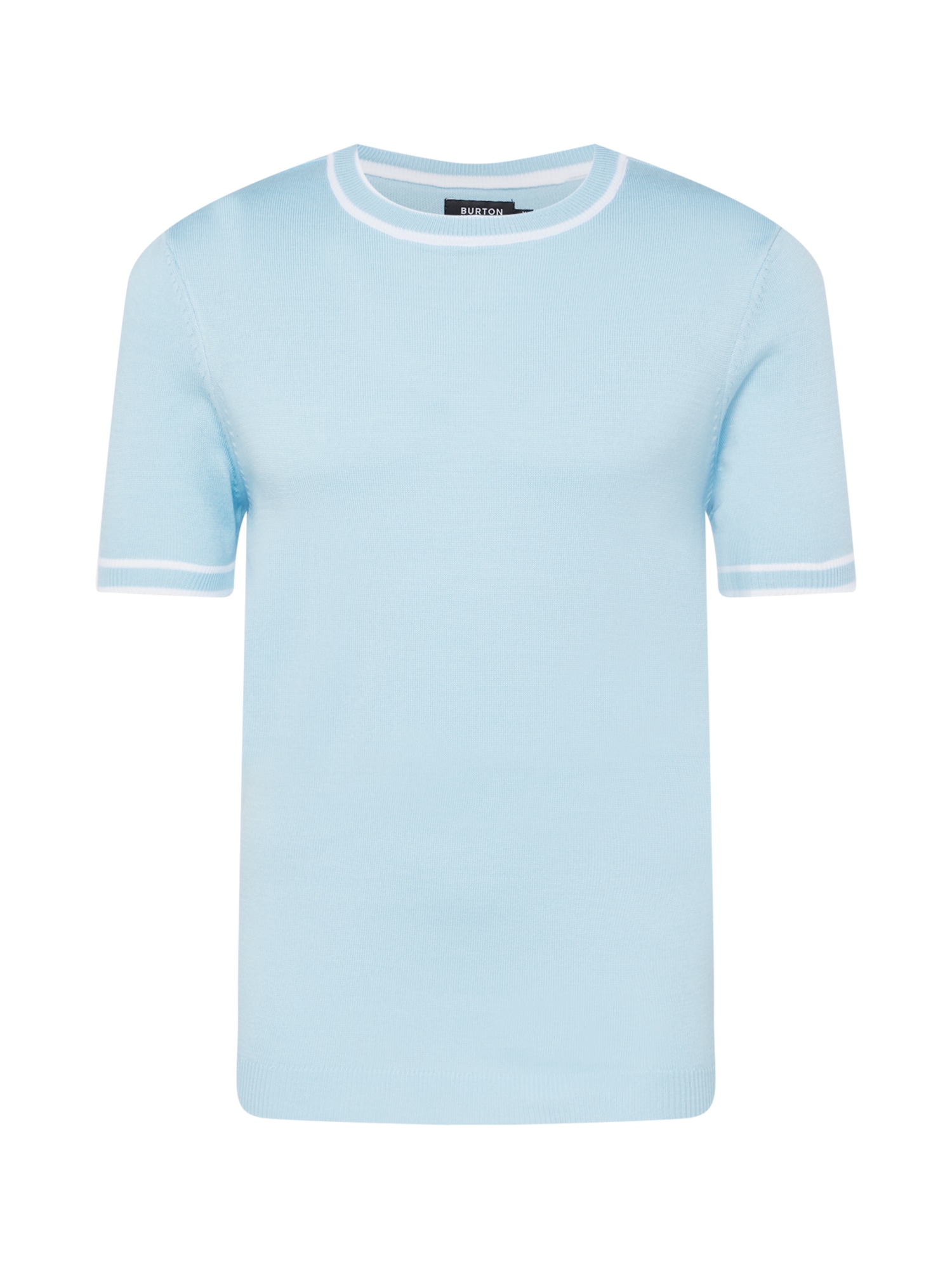 BURTON MENSWEAR LONDON Majica  svetlo modra / bela
