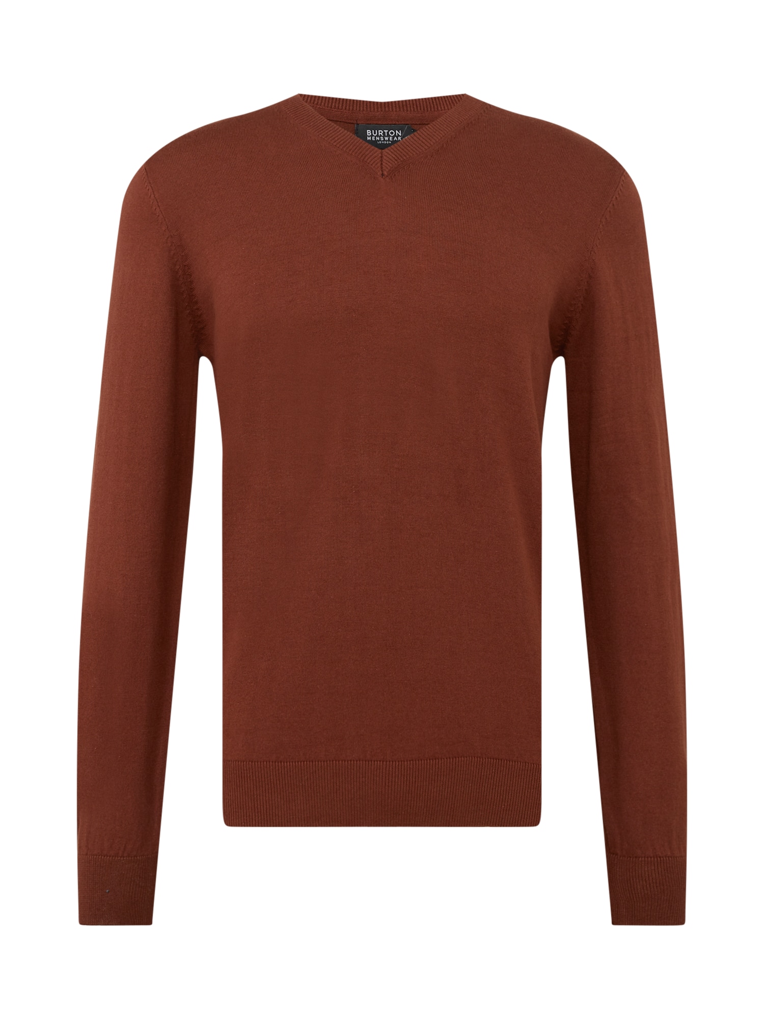 BURTON MENSWEAR LONDON Pulover  rjasto rjava
