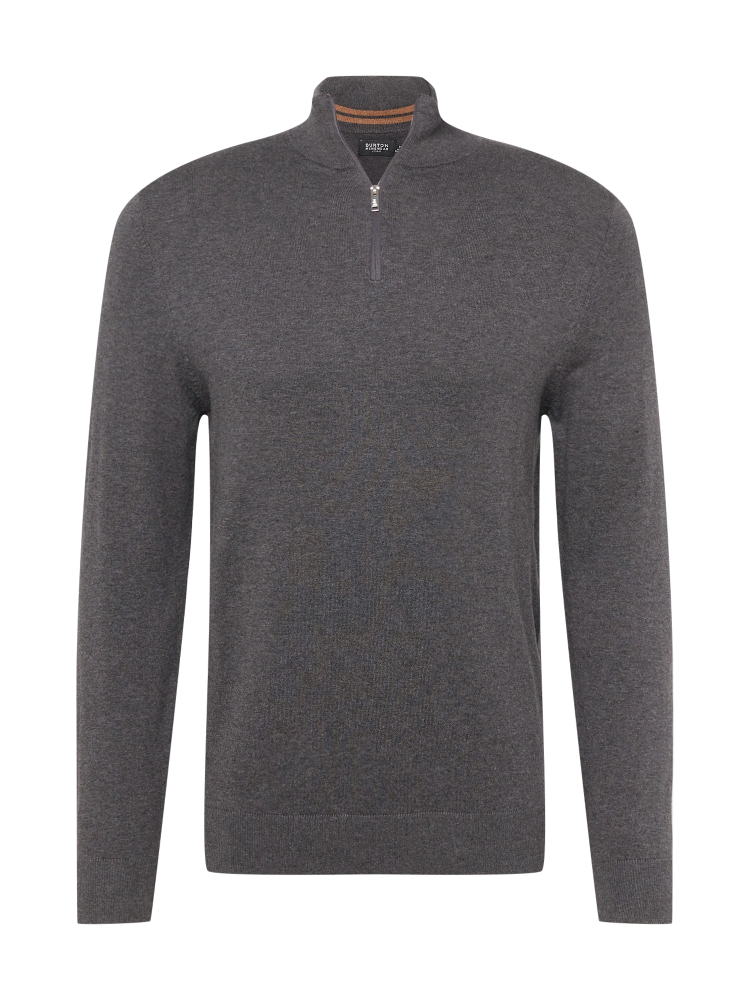 BURTON MENSWEAR LONDON Pulover  temno siva