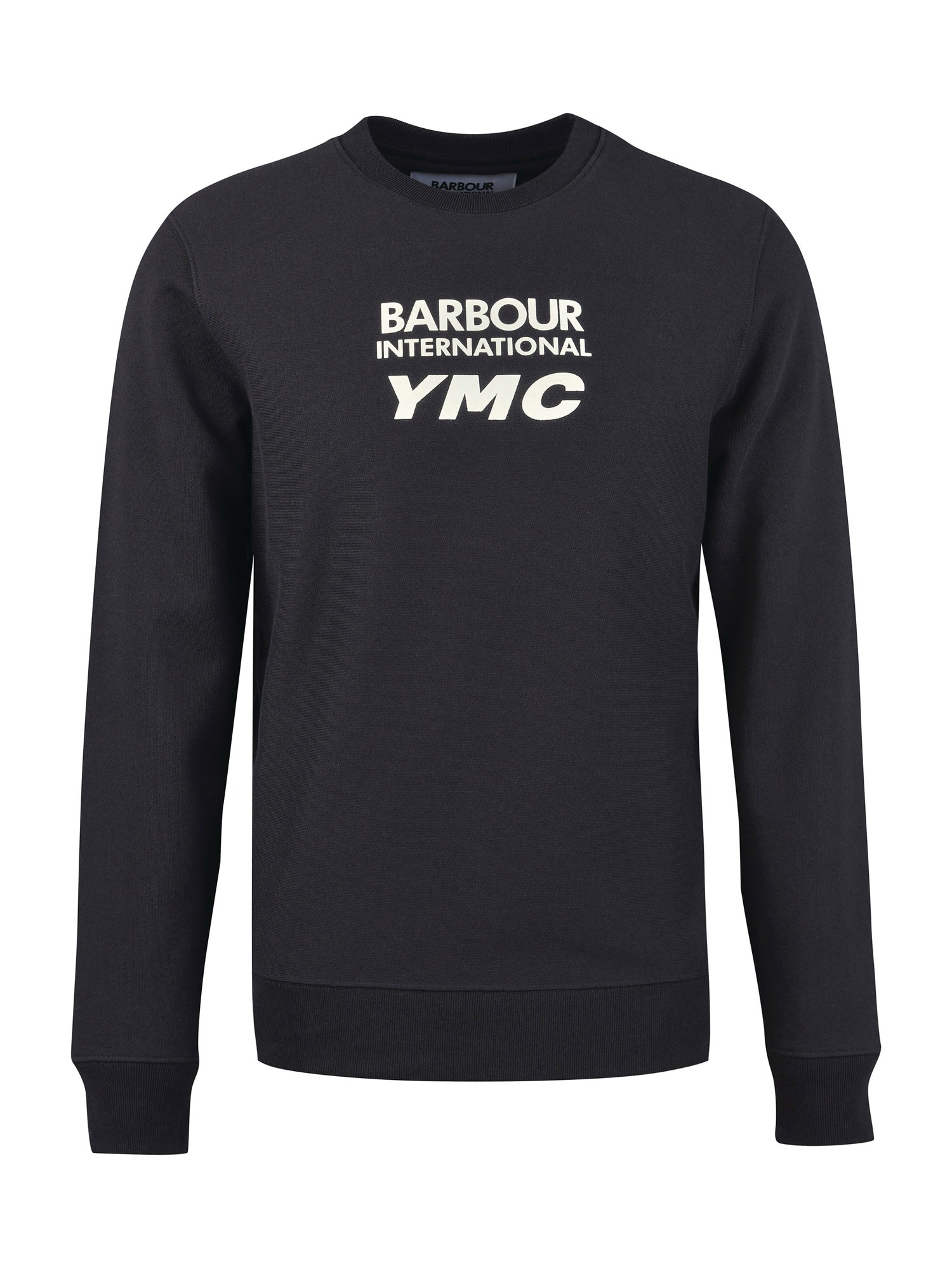 Barbour International Majica 'Albourne'  črna / bela