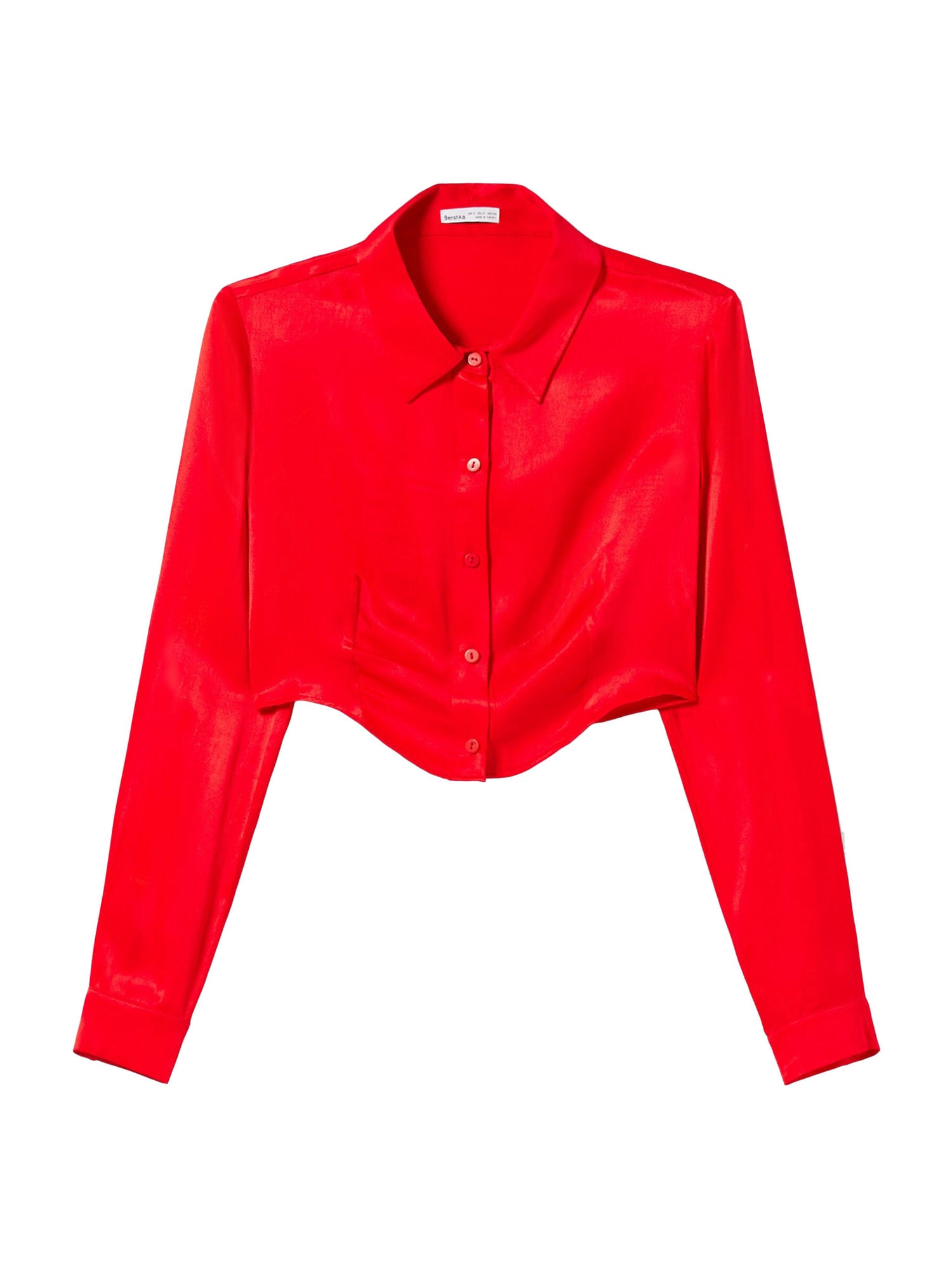Bershka Bluza  rdeča
