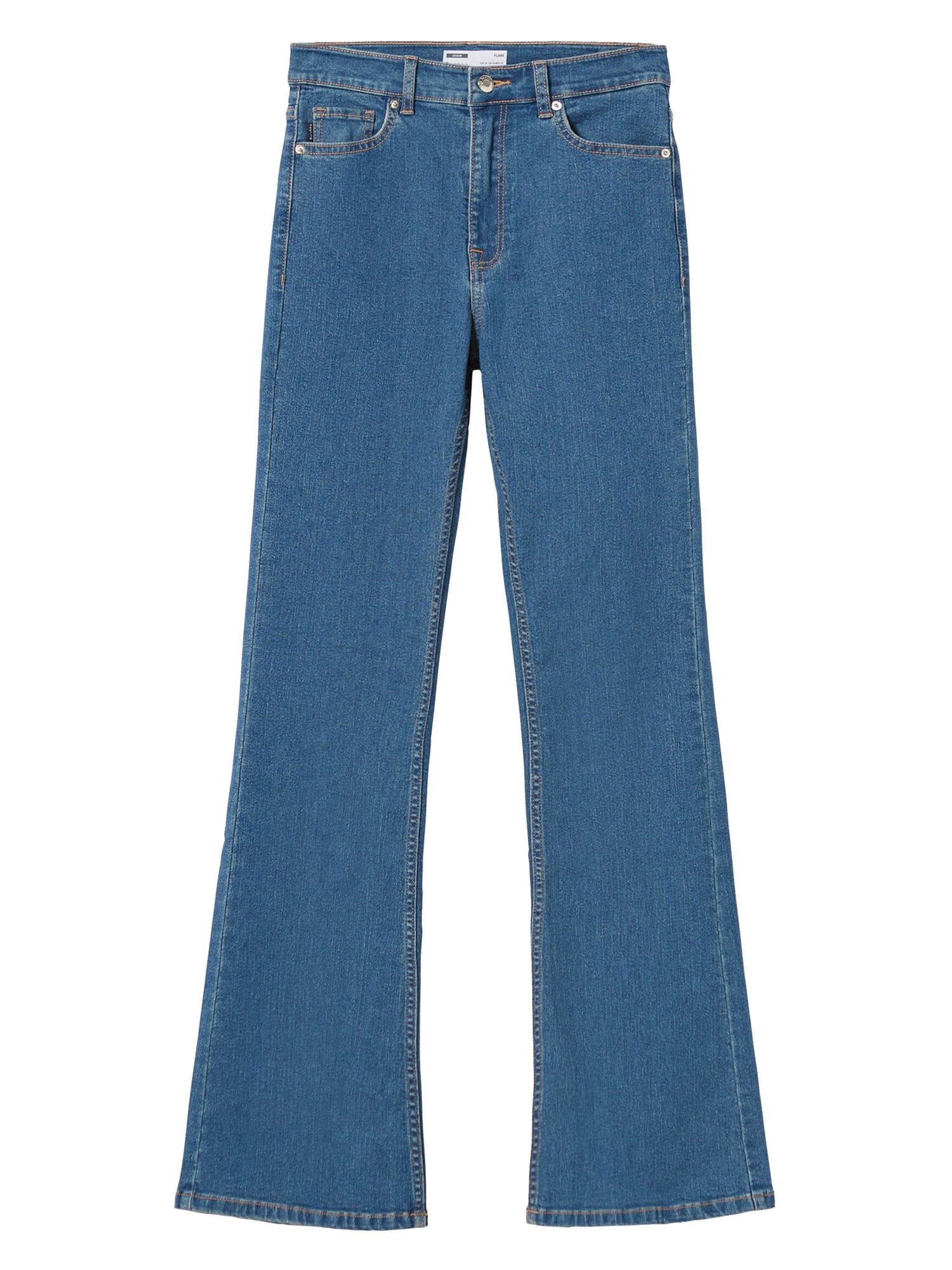 Bershka Kavbojke  moder denim