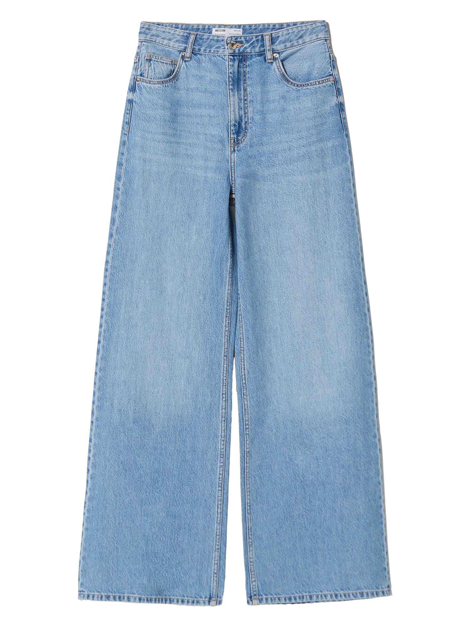 Bershka Kavbojke  moder denim