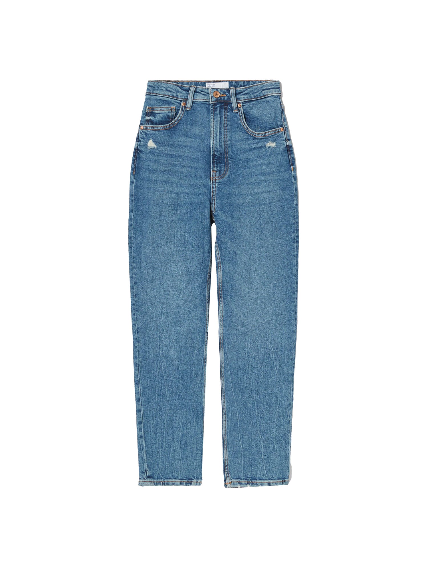 Bershka Kavbojke  moder denim
