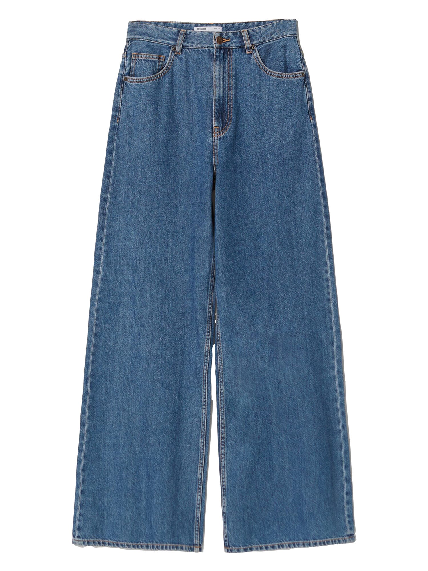 Bershka Kavbojke  moder denim