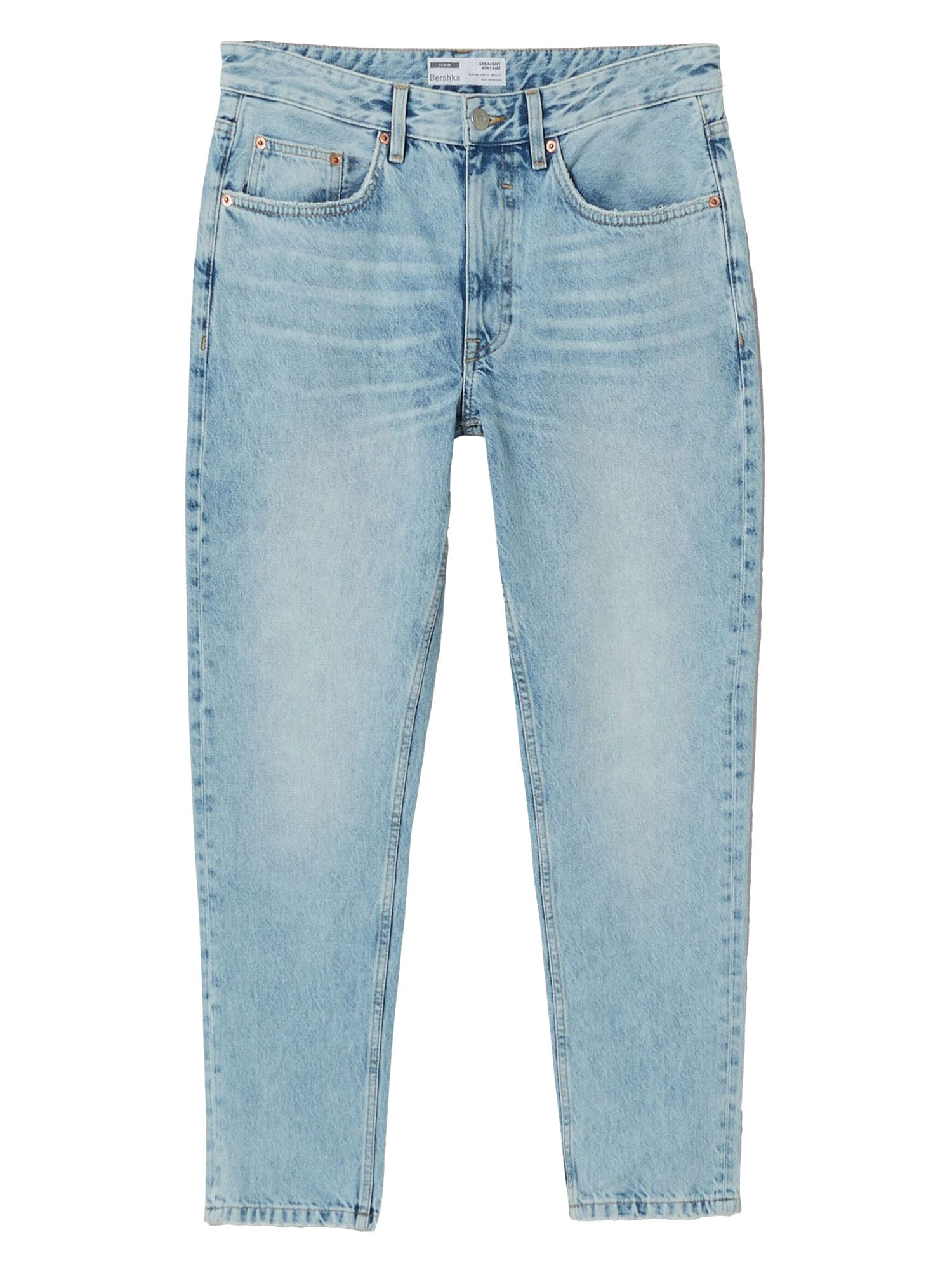 Bershka Kavbojke  modra