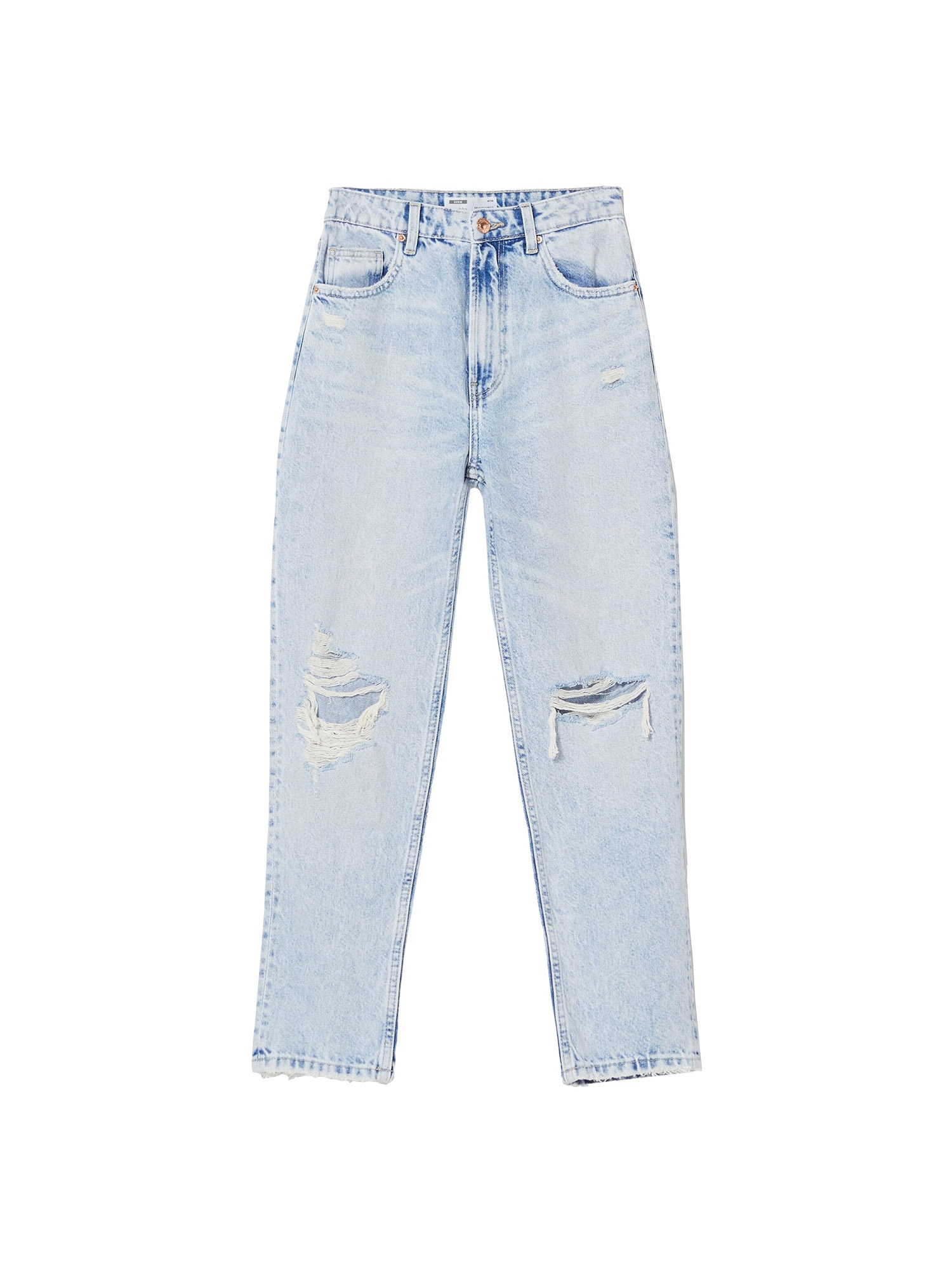 Bershka Kavbojke  svetlo modra